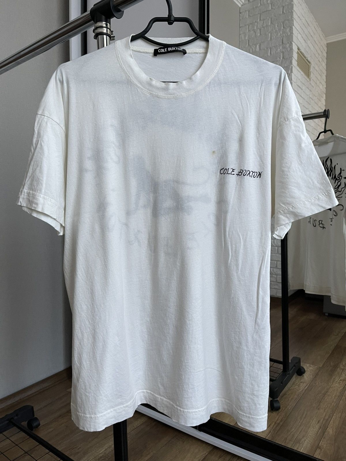 Cole Buxton Cole Buxton Flame Devil Logo T-Shirt Tee Size US S / EU 44-46 / 1 - 6 Thumbnail