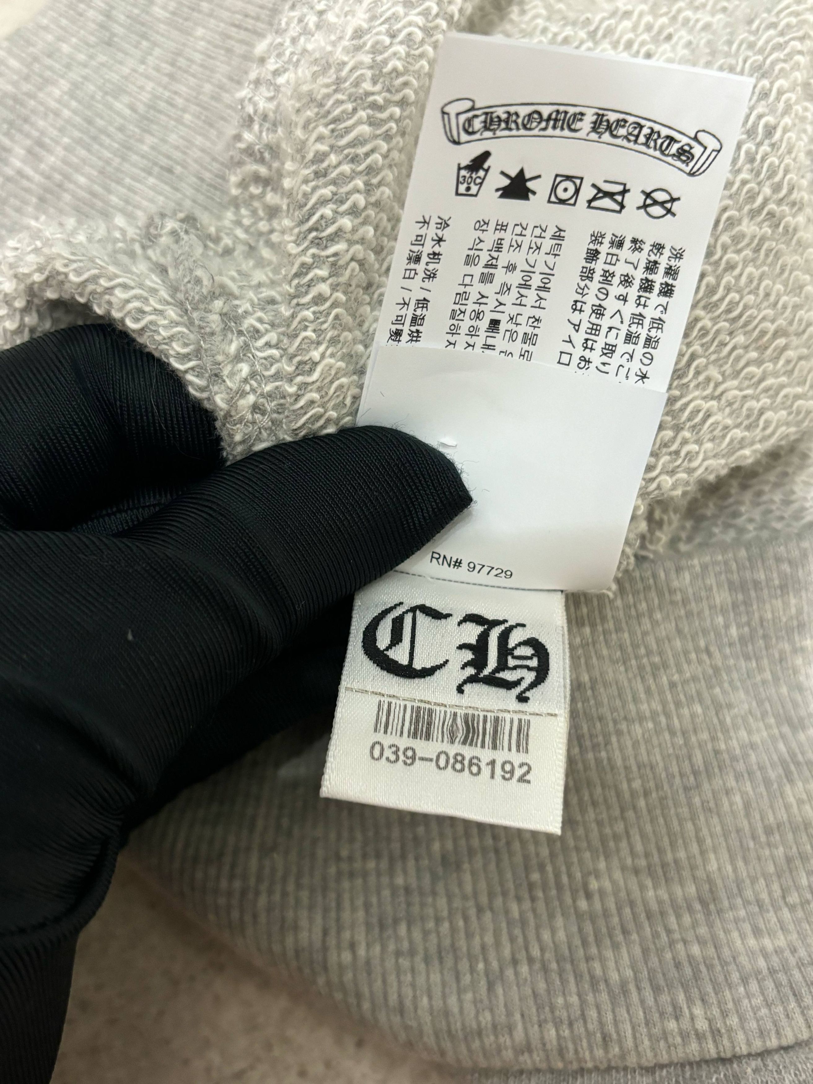 Chrome Hearts Chrome Hearts Blind Spot black Tripple Cross Sweater Gray Size US S / EU 44-46 / 1 - 8 Thumbnail