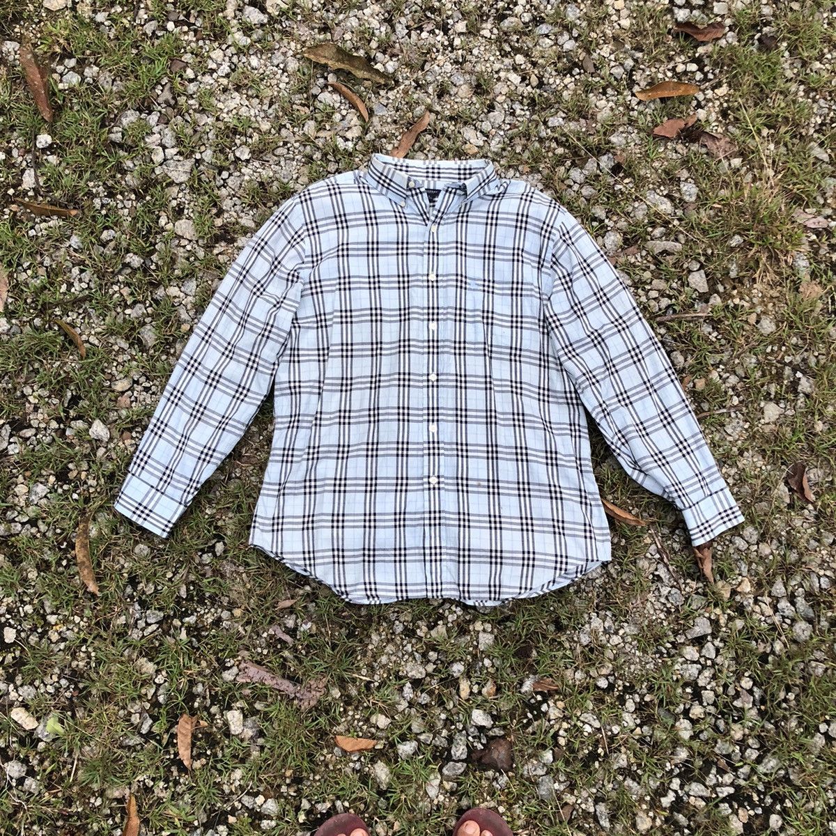 Burberry Vintage Burberry Nova check Shirt Size US XL / EU 56 / 4 - 1 Thumbnail