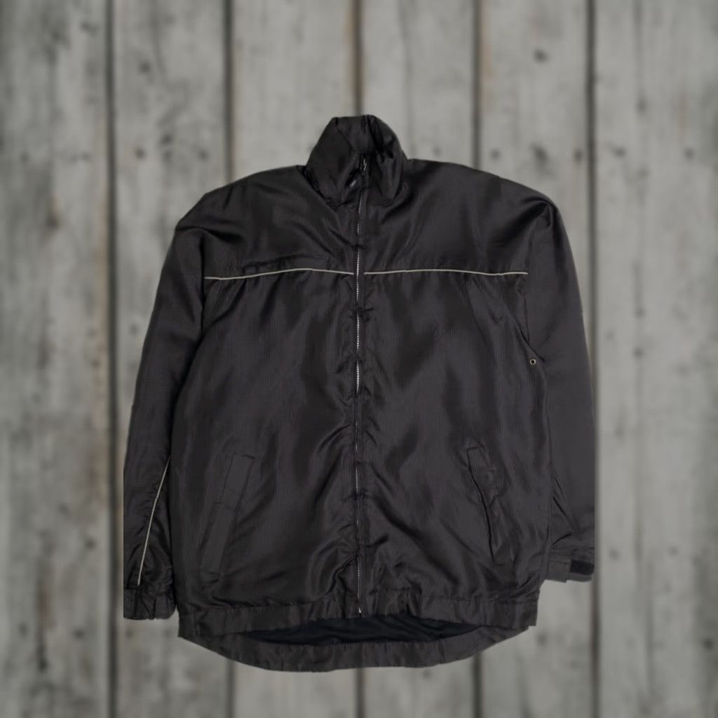 Etro VINTAGE Zosdon Lightweight Black Jacket Large Windbreaker Retro Style Jacket Large Black Zosdon Windbreaker Vintage Size US L / EU 52-54 / 3 - 1 Thumbnail