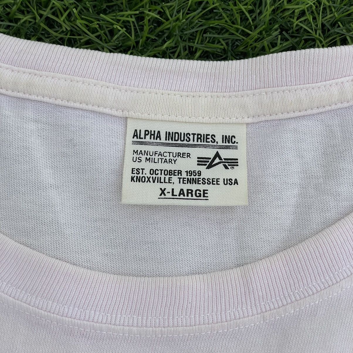 Alpha Industries ALPHA INDUSTRIES BIG LOGO TSHIRT Size US XL / EU 56 / 4 - 4 Thumbnail