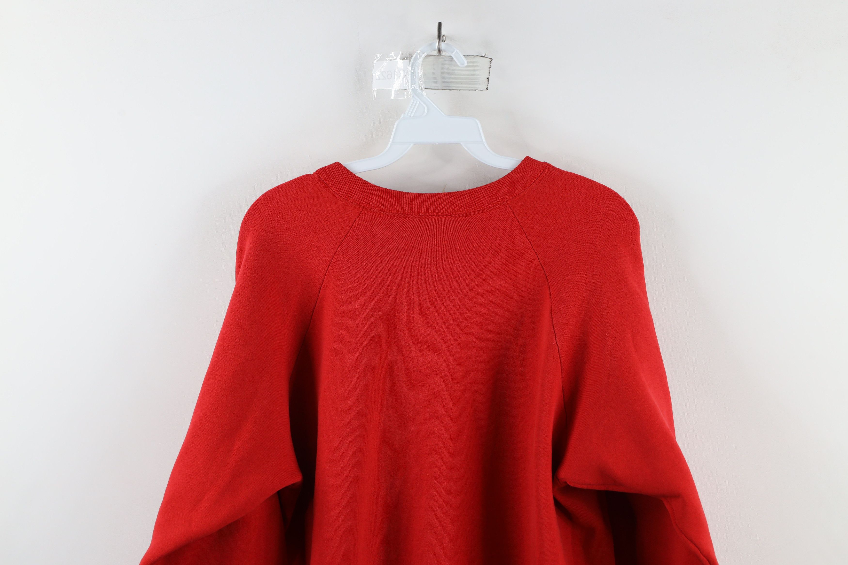 Vintage Vintage 90s Delta Sigma Theta Sorority Sweatshirt Red USA Size XL / US 12-14 / IT 48-50 - 13 Thumbnail