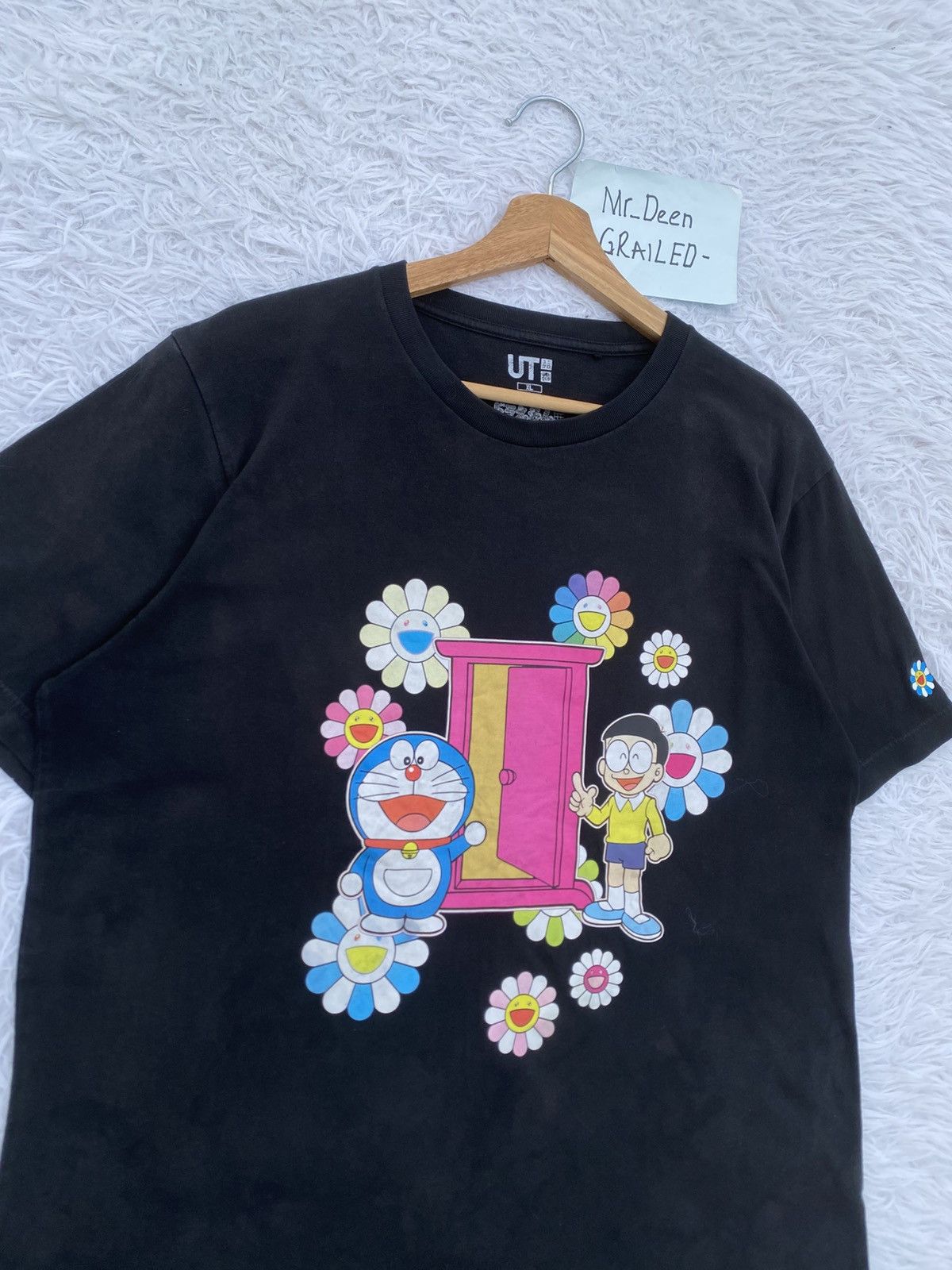 Takashi Murakami Rare Uniqlo x Takashi Murakami Doraemon Print Tshirt Size US XL / EU 56 / 4 - 5 Thumbnail