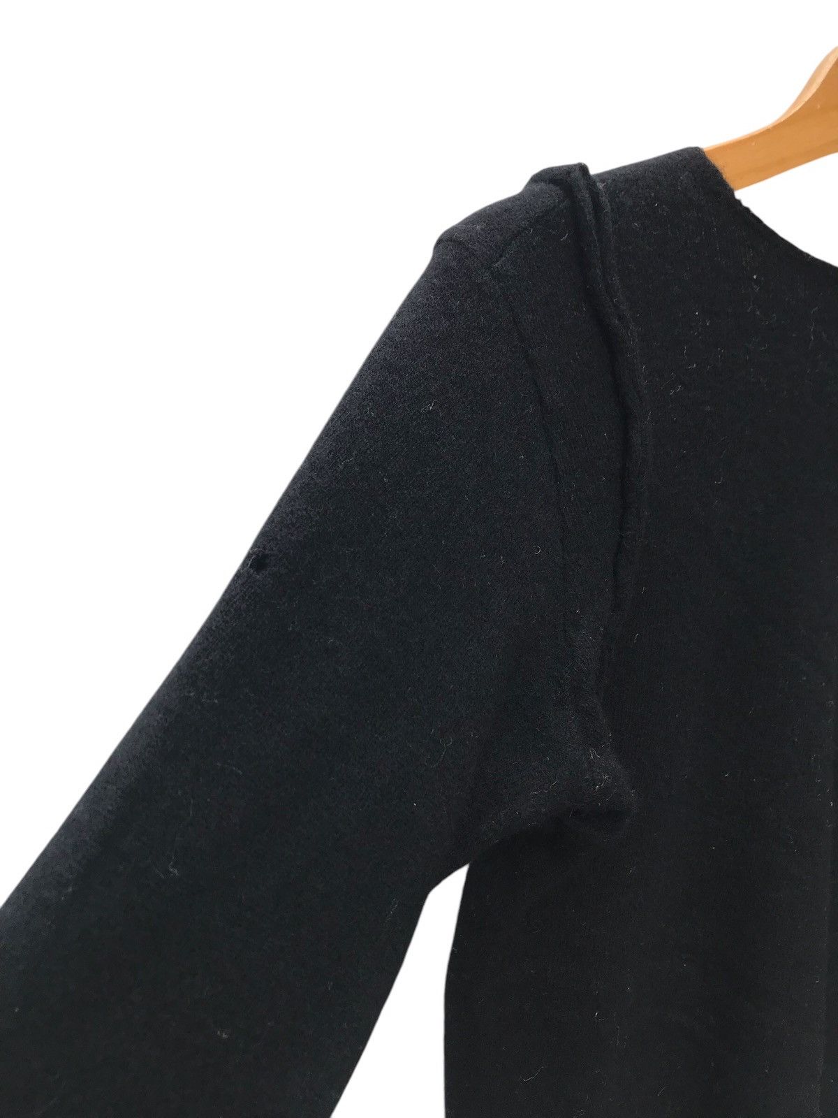 Comme des Garcons Comme des Garçons Women Mix Wool Cdg Longsleeve Shirt Size S / US 4 / IT 40 - 8 Thumbnail
