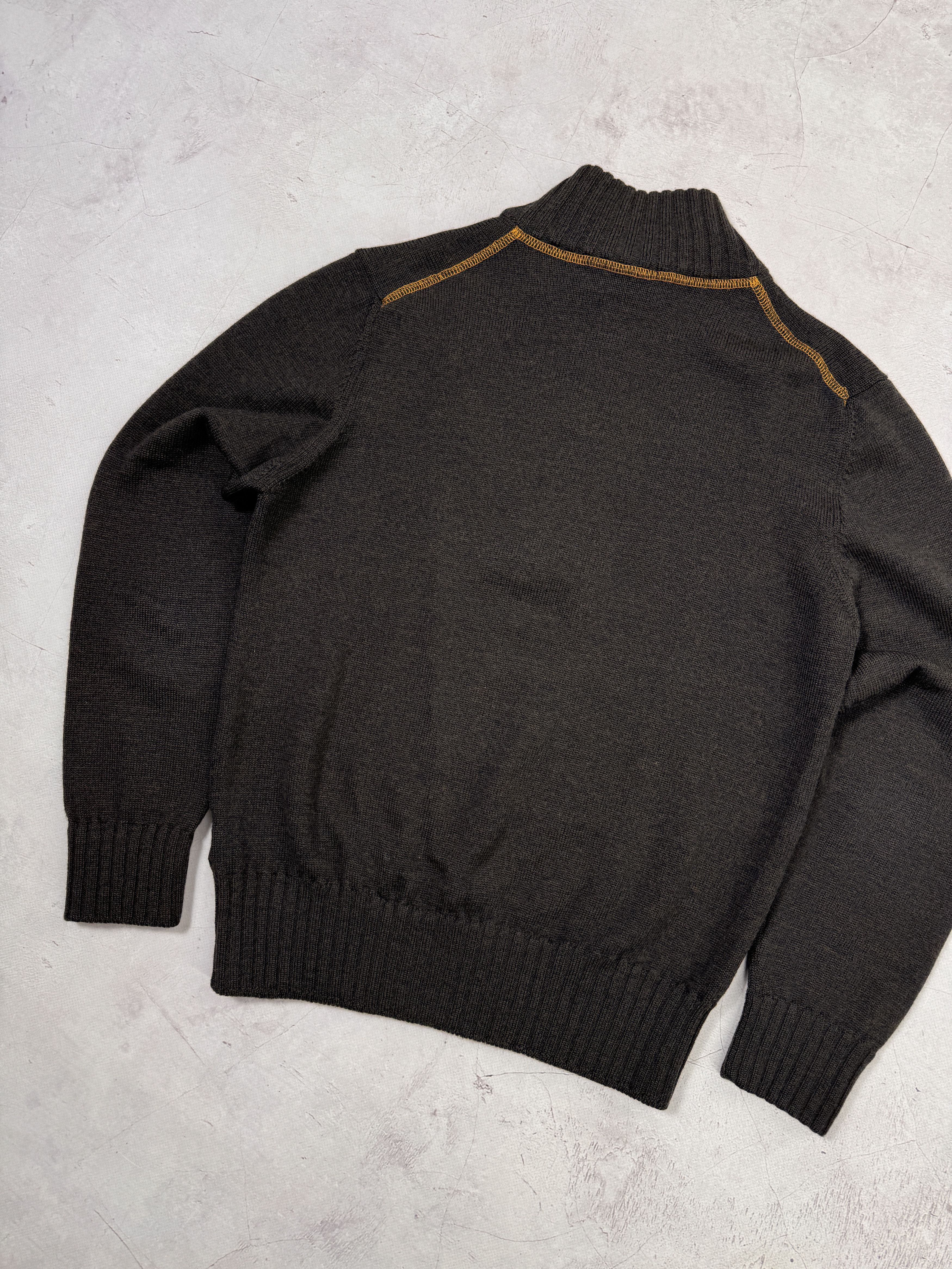 Porsche Design Porsche Design Sweater 1/4 Zip Pullover Wool Size US S / EU 44-46 / 1 - 16 Thumbnail