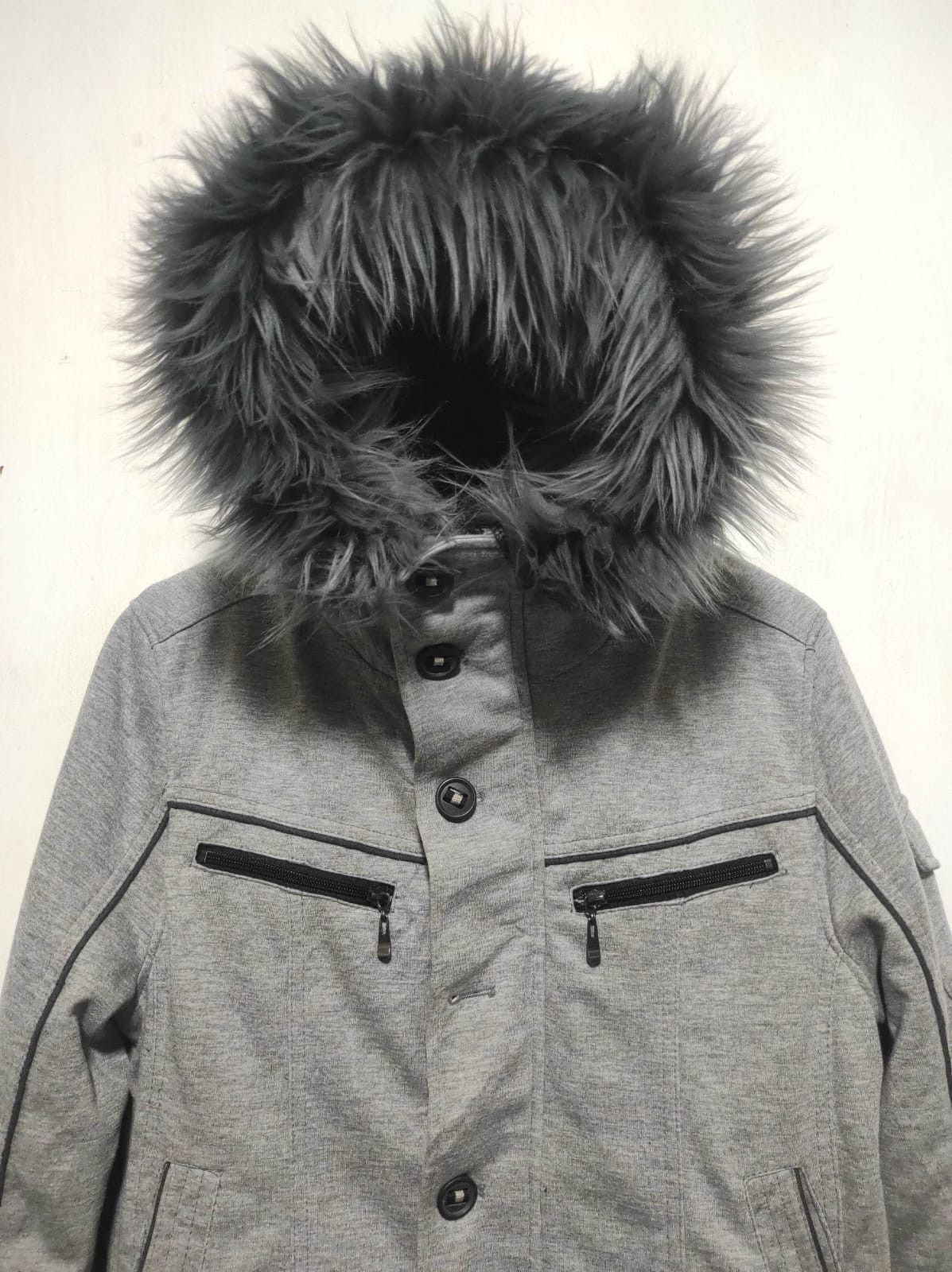 Japanese Brand Create Barefoot zip fur hoodie jacket ifsix LGB style Size US M / EU 48-50 / 2 - 3 Thumbnail