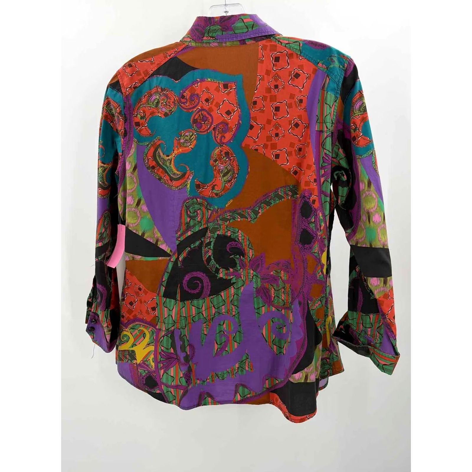 Etro Etro Button Down Purple Size 38 Regular - Pre-Owned Size XS / US 0-2 / IT 36-38 - 5 Thumbnail
