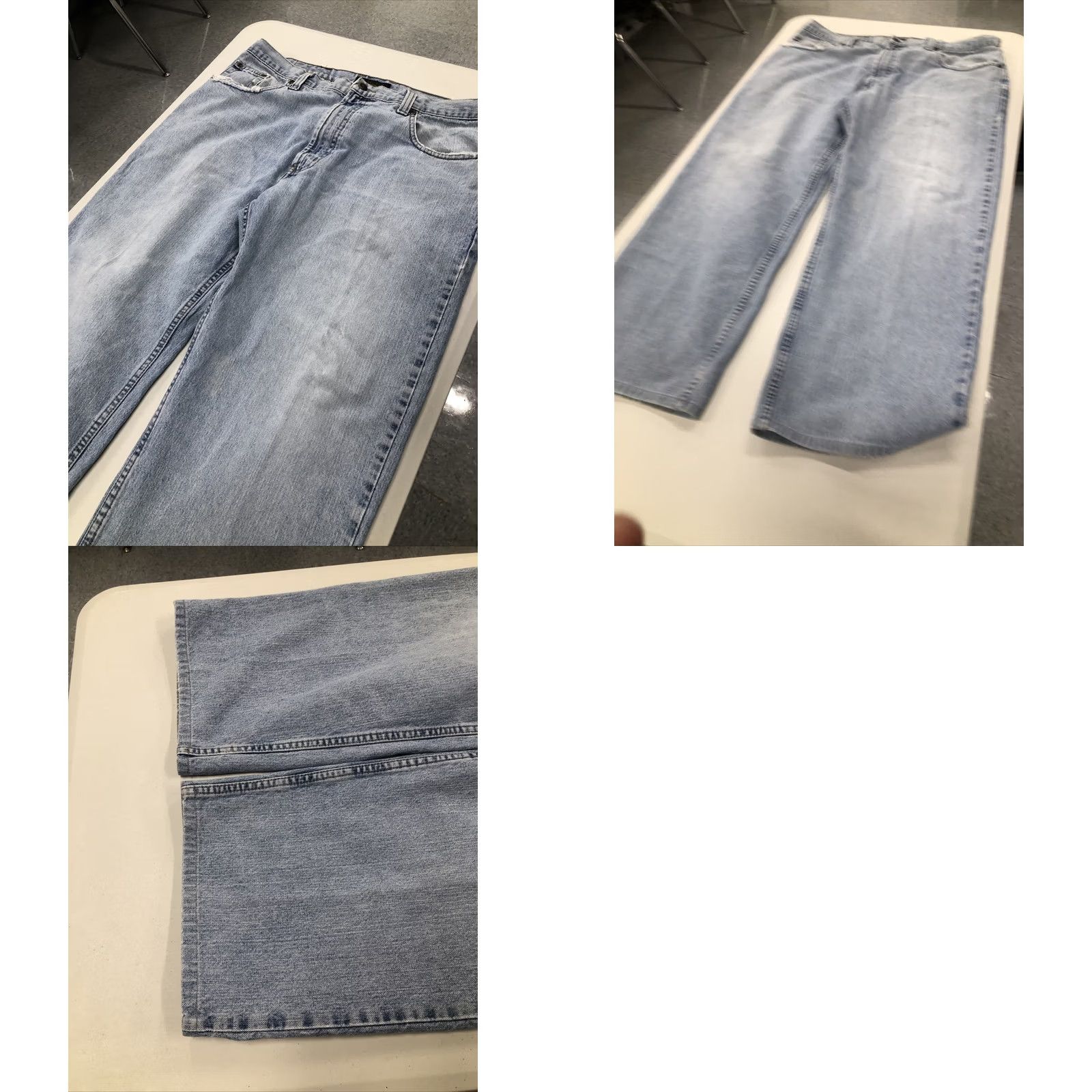 Vintage Axist Jeans Size 38x27 Regular Denim Cotton Blue Logo mens Straight 27 Inseam Preowned Size US 38 / EU 54 - 8 Thumbnail