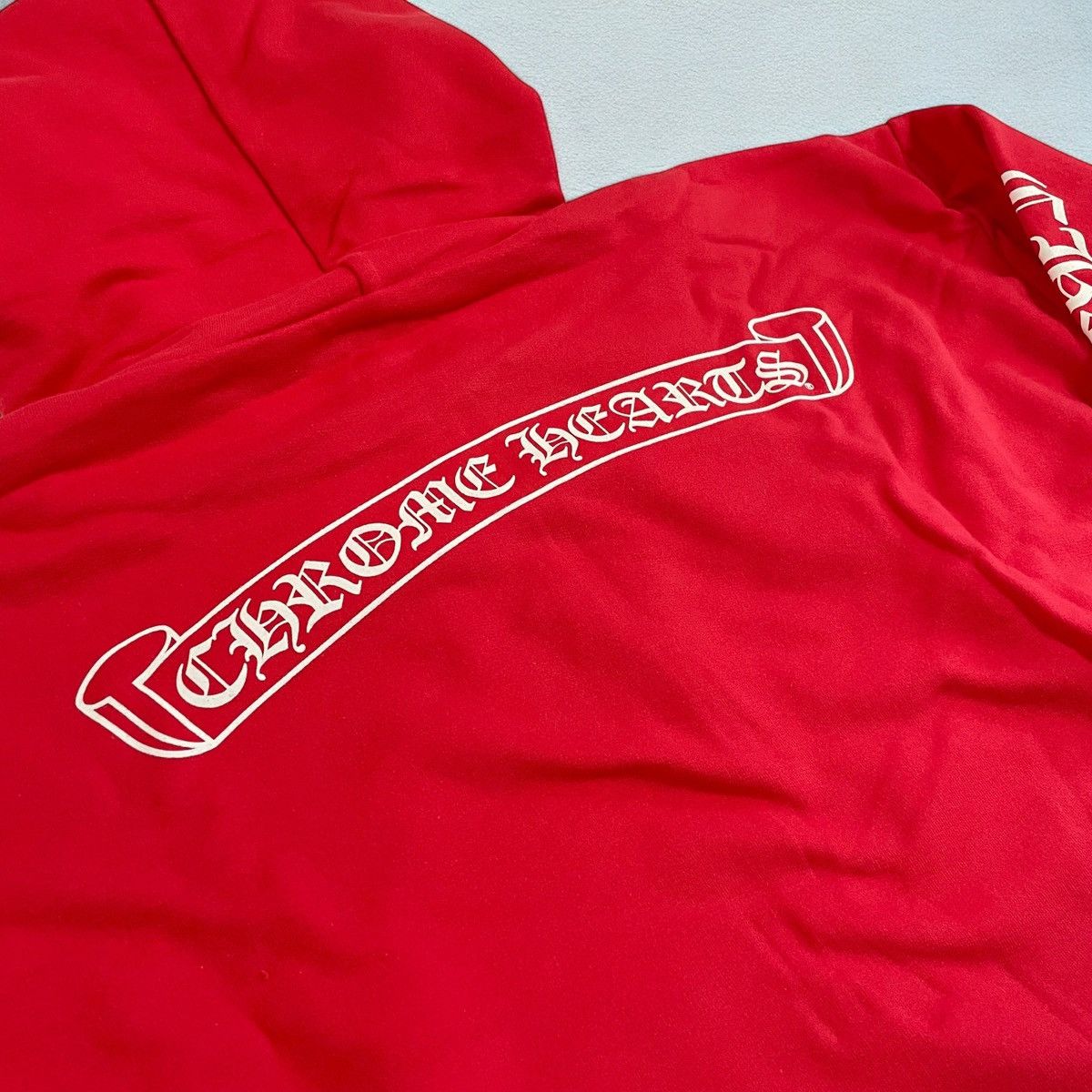 Chrome Hearts Chrome Hearts Scroll Logo Hoodie Size US XL / EU 56 / 4 - 4 Thumbnail