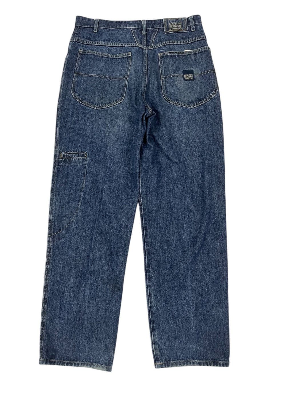 Designer × Marithe + Francois Girbaud × Vintage Marithe & Francois Girboud Workwear Carpenter Jeans Size US 34 / EU 50 - 3 Thumbnail