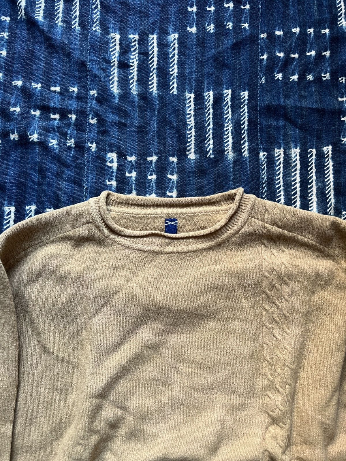 Japanese Brand Sifury Archive AW05 Wool Knitted Chain Sweater Size US L / EU 52-54 / 3 - 3 Thumbnail