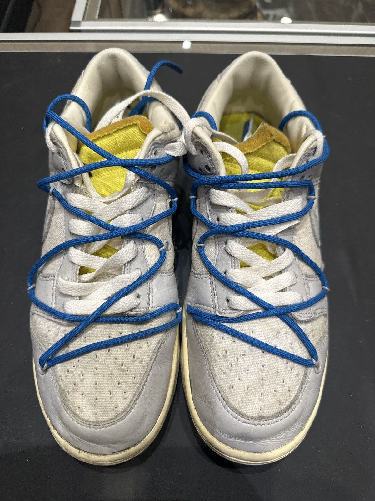 Nike × Off-White Nike Off-White Dunk Low Lot 10 Size US 9.5 / EU 42-43 - 3 Thumbnail