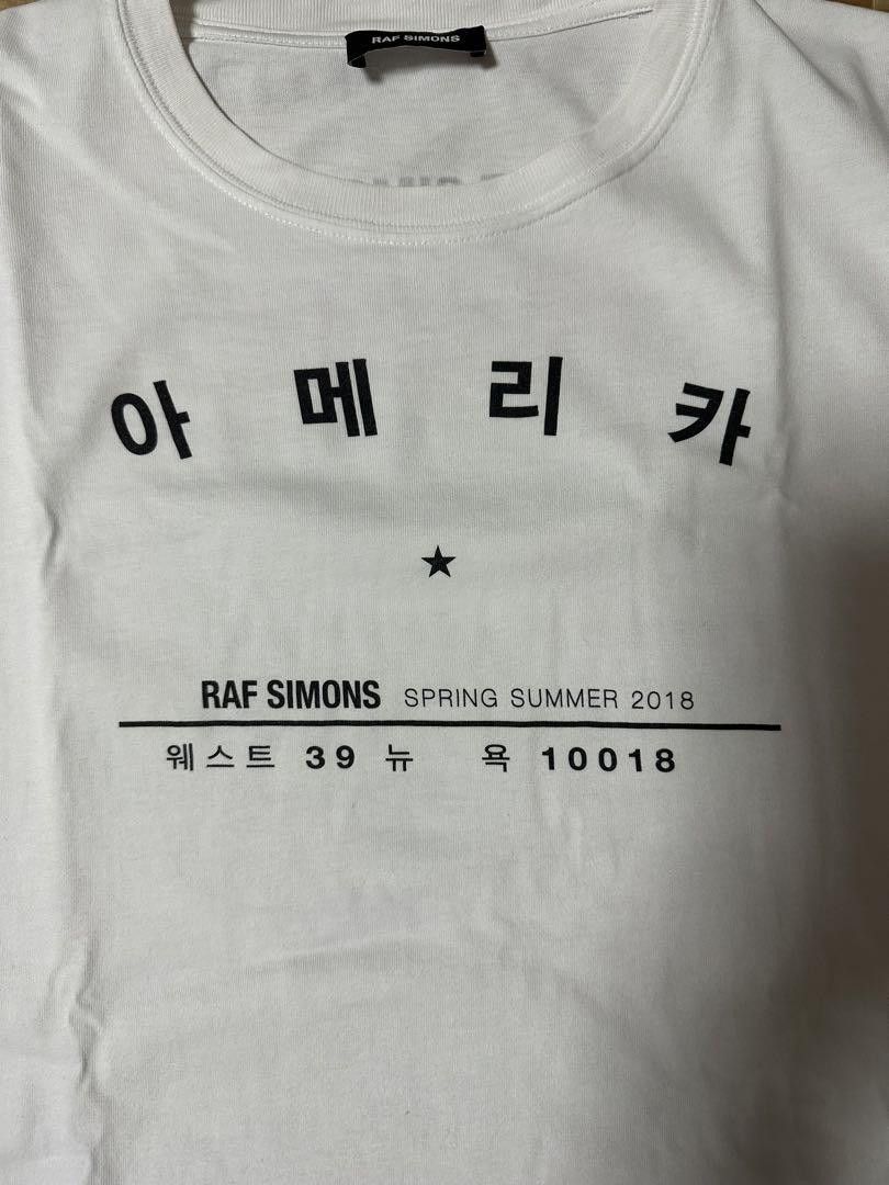 Raf Simons Korean Tour Tee Size US M / EU 48-50 / 2 - 5 Thumbnail