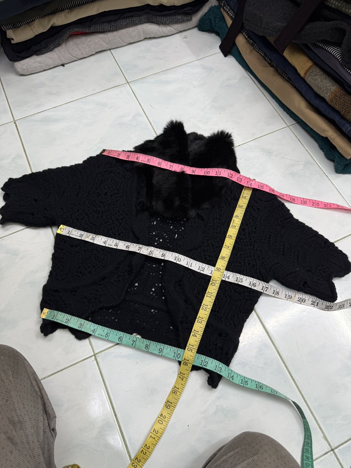 Christian Dior Monsieur 🔥🔥🔥ARCHIVE CHRISTIAN DIOR KNIT FUR CARDIGAN Size M / US 6-8 / IT 42-44 - 10 Thumbnail