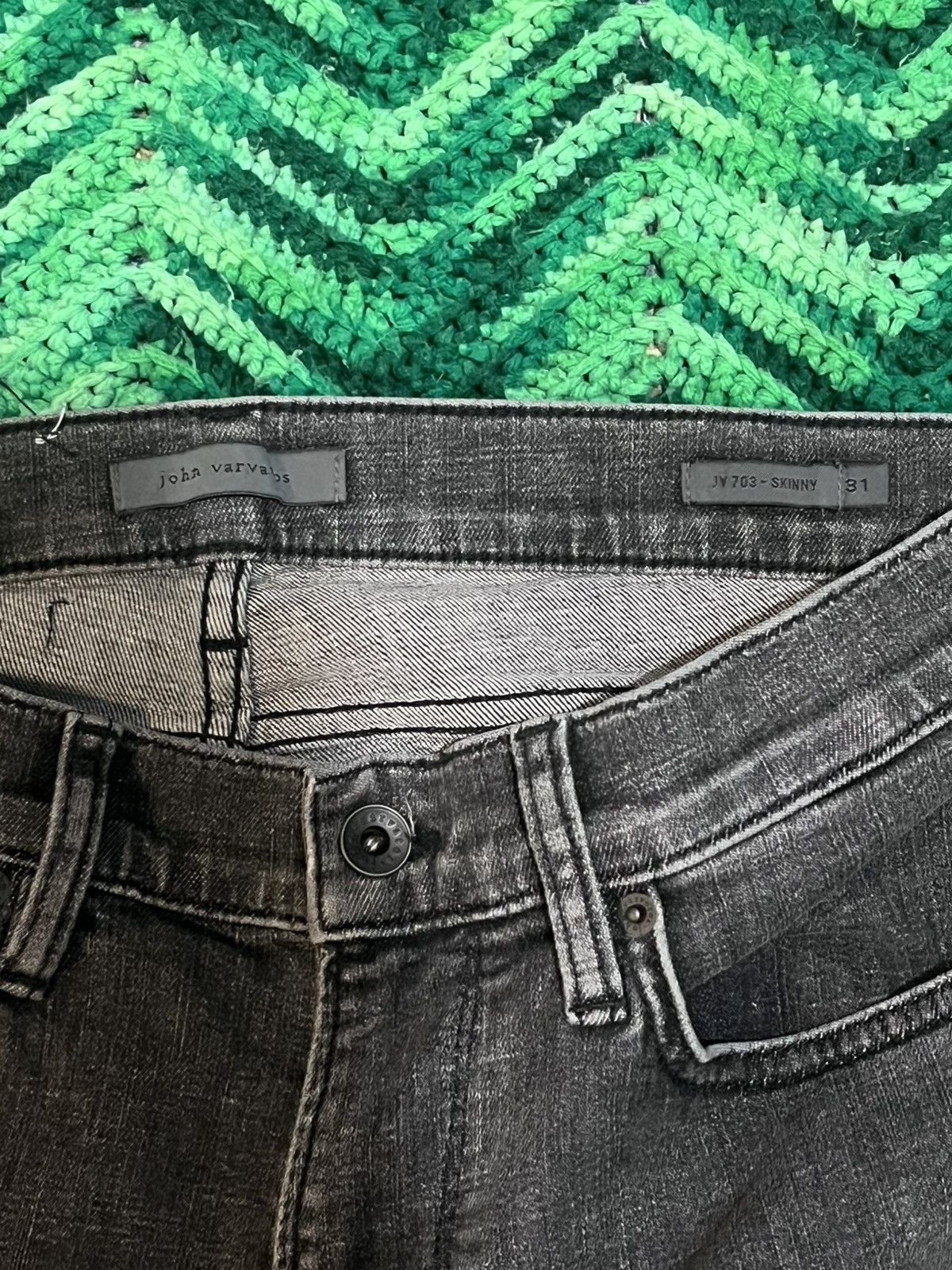 John Varvatos John Varvatos J 703 Skinny Jeans Size US 31 - 4 Thumbnail