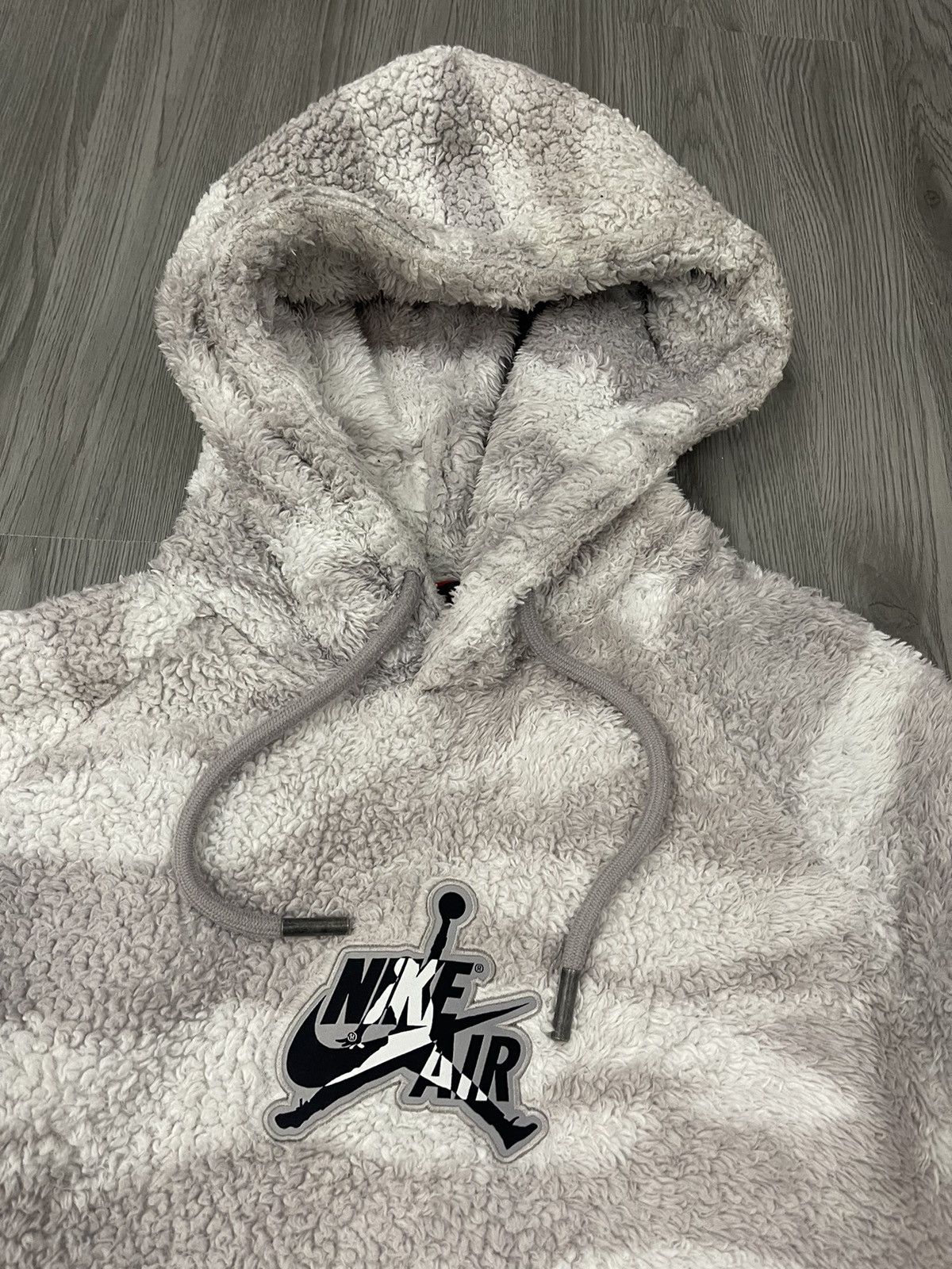 Nike Nike Air Jump Man Jordan Camo Sherpa Fleece Hoodies Size US M / EU 48-50 / 2 - 9 Thumbnail