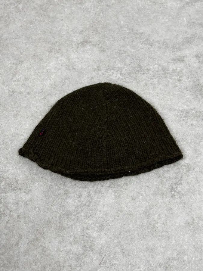 Dolce & Gabbana 2000s Dolce & Gabbana Green Wool Beanie Size ONE SIZE - 4 Thumbnail