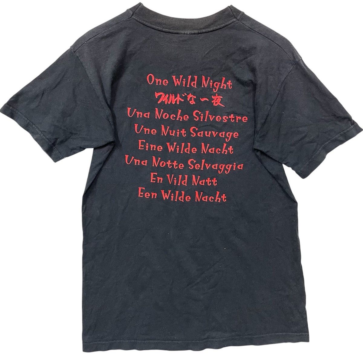Band Tees Vintage 2001 Bon Jovi one wild night tag white screenstar Size US S / EU 44-46 / 1 - 3 Thumbnail