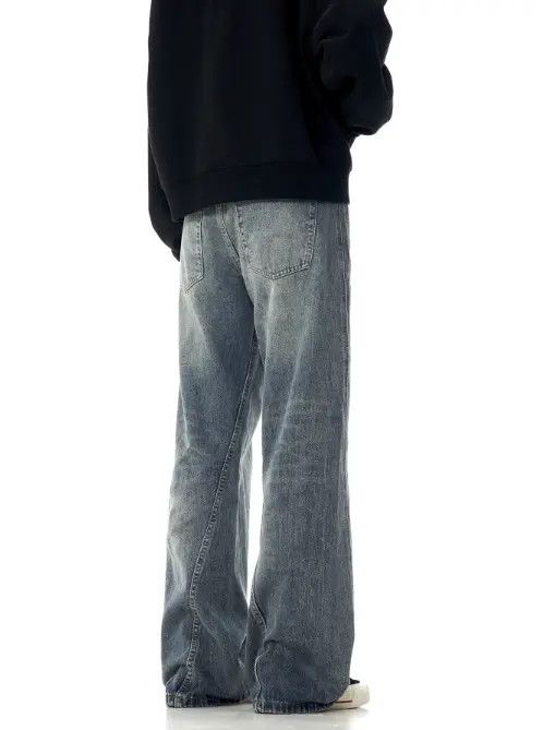 VIBE Retro American trendy brand flared washed jeans Size US 32 / EU 48 - 5 Thumbnail