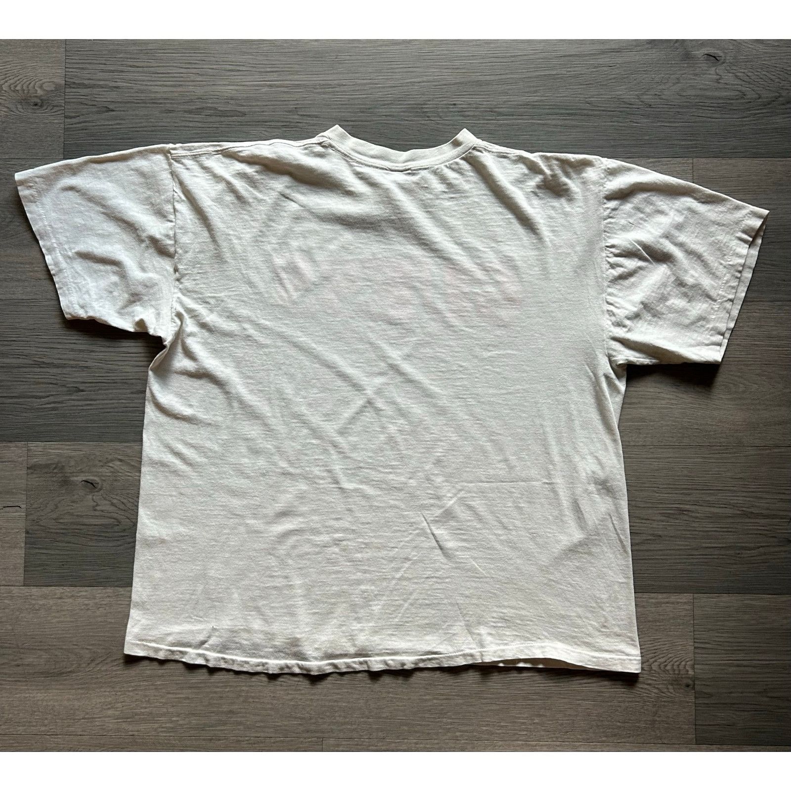 Guess Vtg 80s GUESS Products Vintage Puff Print Star Logo T-Shirt Size US XL / EU 56 / 4 - 8 Thumbnail