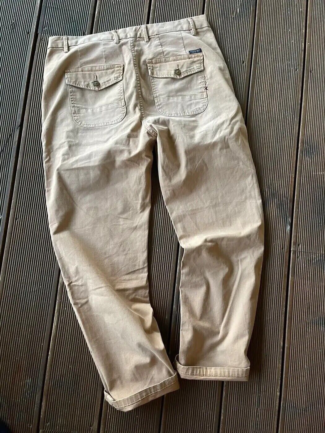 Scotch & Soda Tapered fit sand beige chinos pants Scotch&Soda M-L Size US 31 - 1 Thumbnail