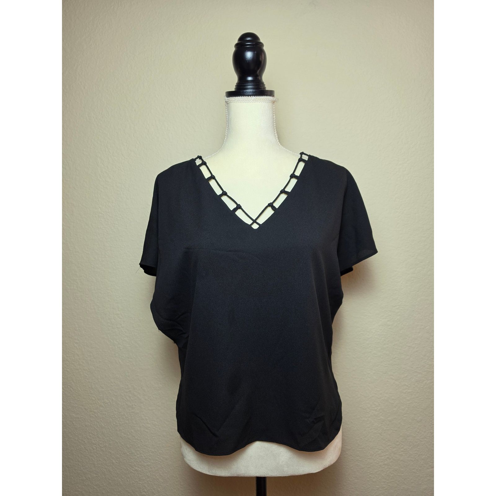 Other Cooper and Ella Black Crop Top Small Size S / US 4 / IT 40 - 1 Thumbnail
