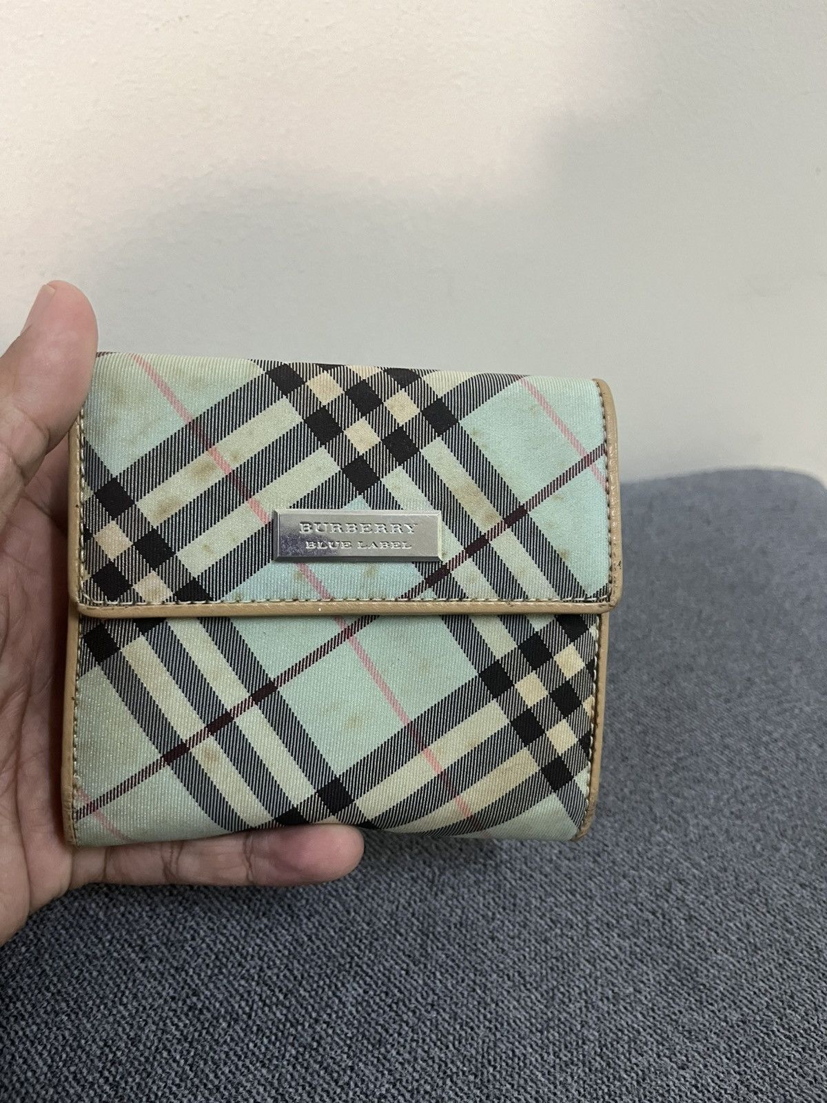 Burberry × Gosha Rubchinskiy Vintage 80s burberry nova check wallet Size ONE SIZE - 9 Thumbnail