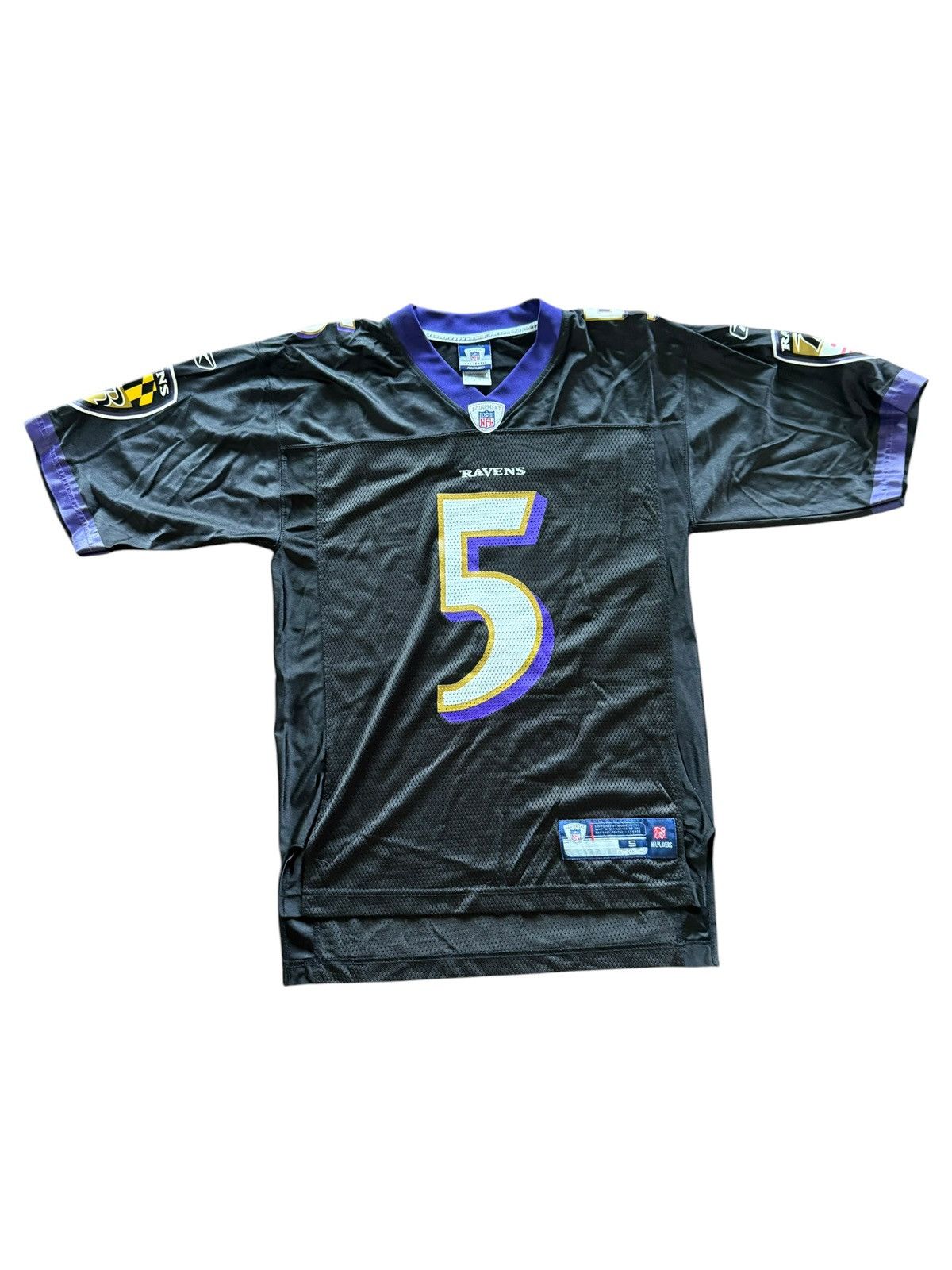 Reebok Baltimore Ravens Reebok Jersey Mens Size Small Black Flacco Size US S / EU 44-46 / 1 - 1 Thumbnail