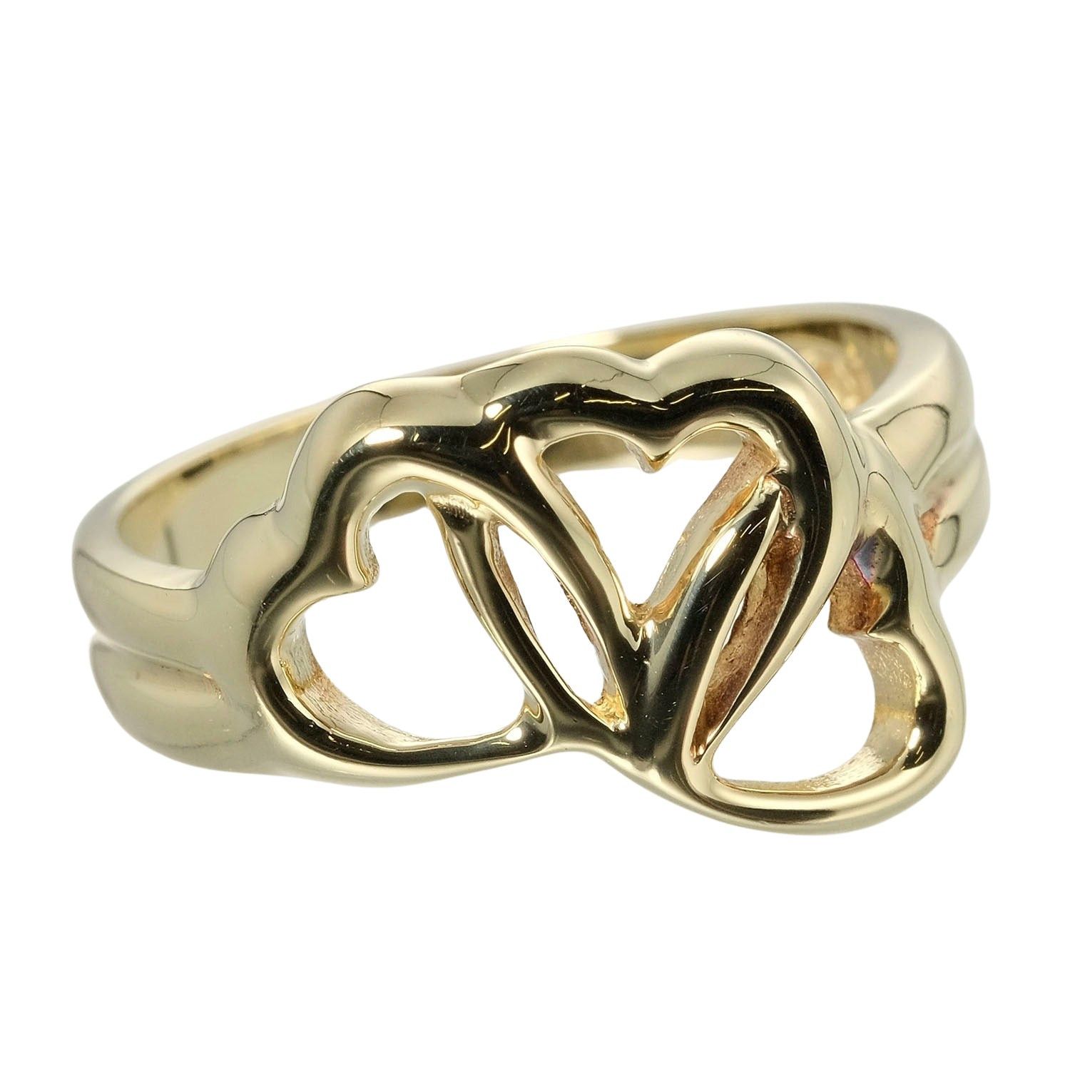 Tiffany & Co Triple Heart ring