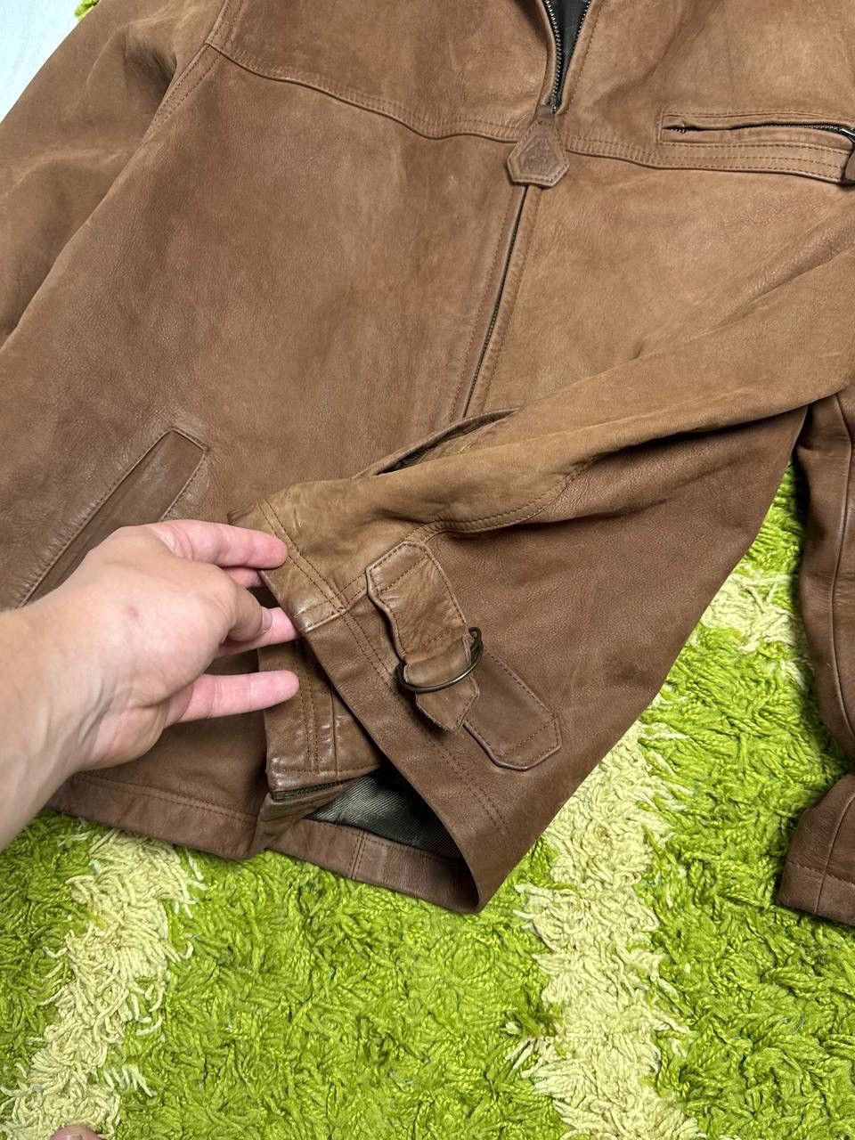 Puma RARE Archival x Puma Brown Leather Jacket Size US M / EU 48-50 / 2 - 2 Thumbnail