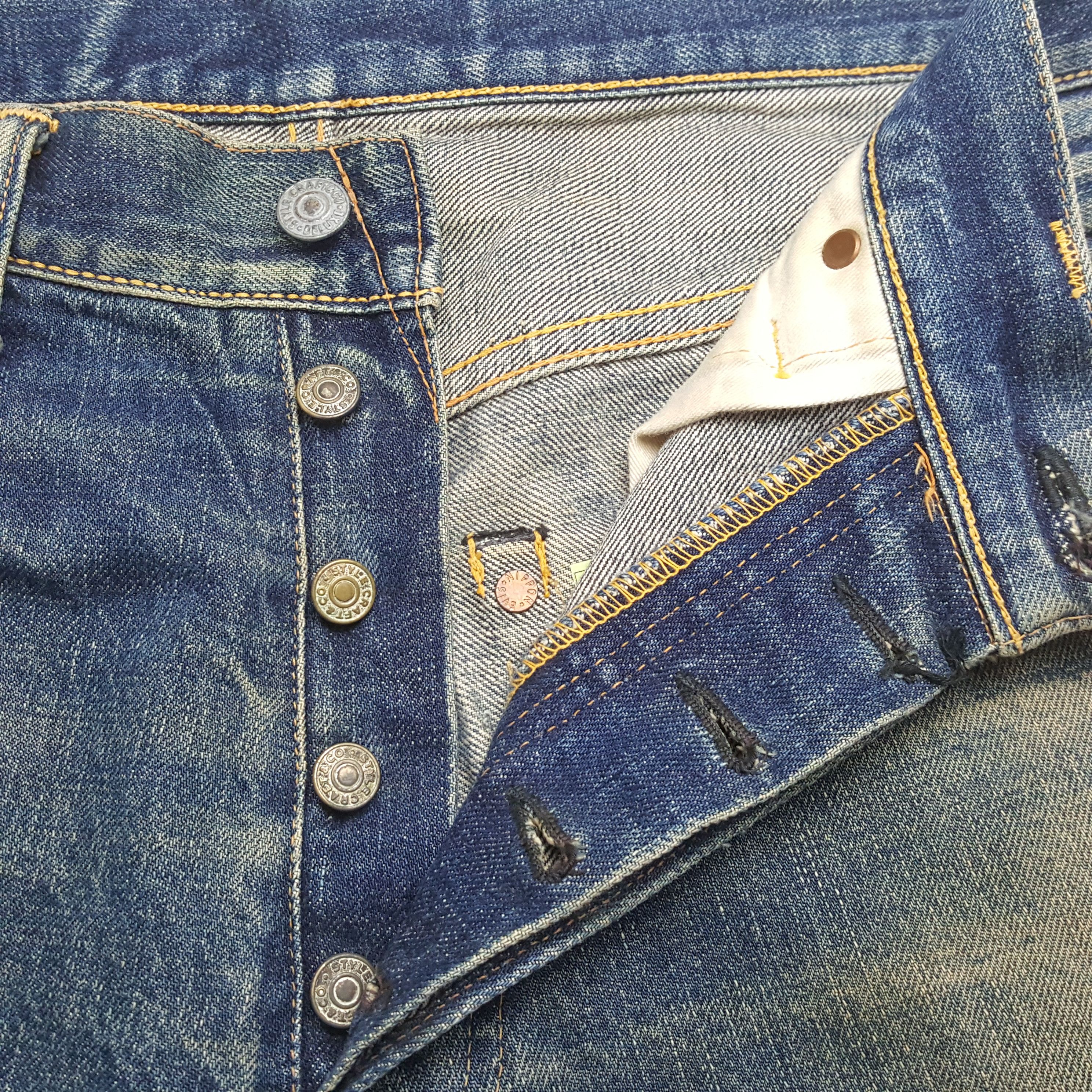 Japanese Brand × Vintage EVIS Japanese Brand Custom Daicock Short Jeans Size US 31 - 10 Thumbnail