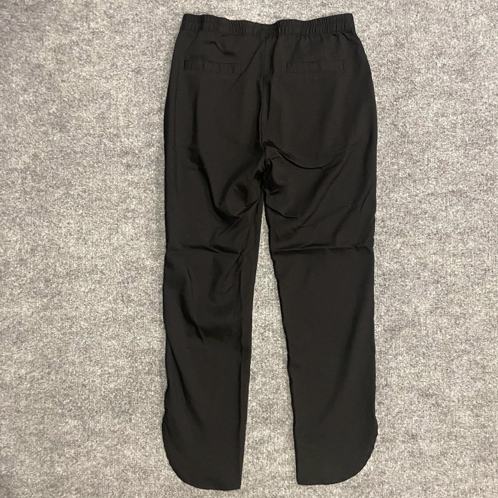 Marine Layer Marine Layer Pants Womens Small Black Elastic Waist Pull On Tapered Size 28" / US 6 / IT 42 - 2 Thumbnail