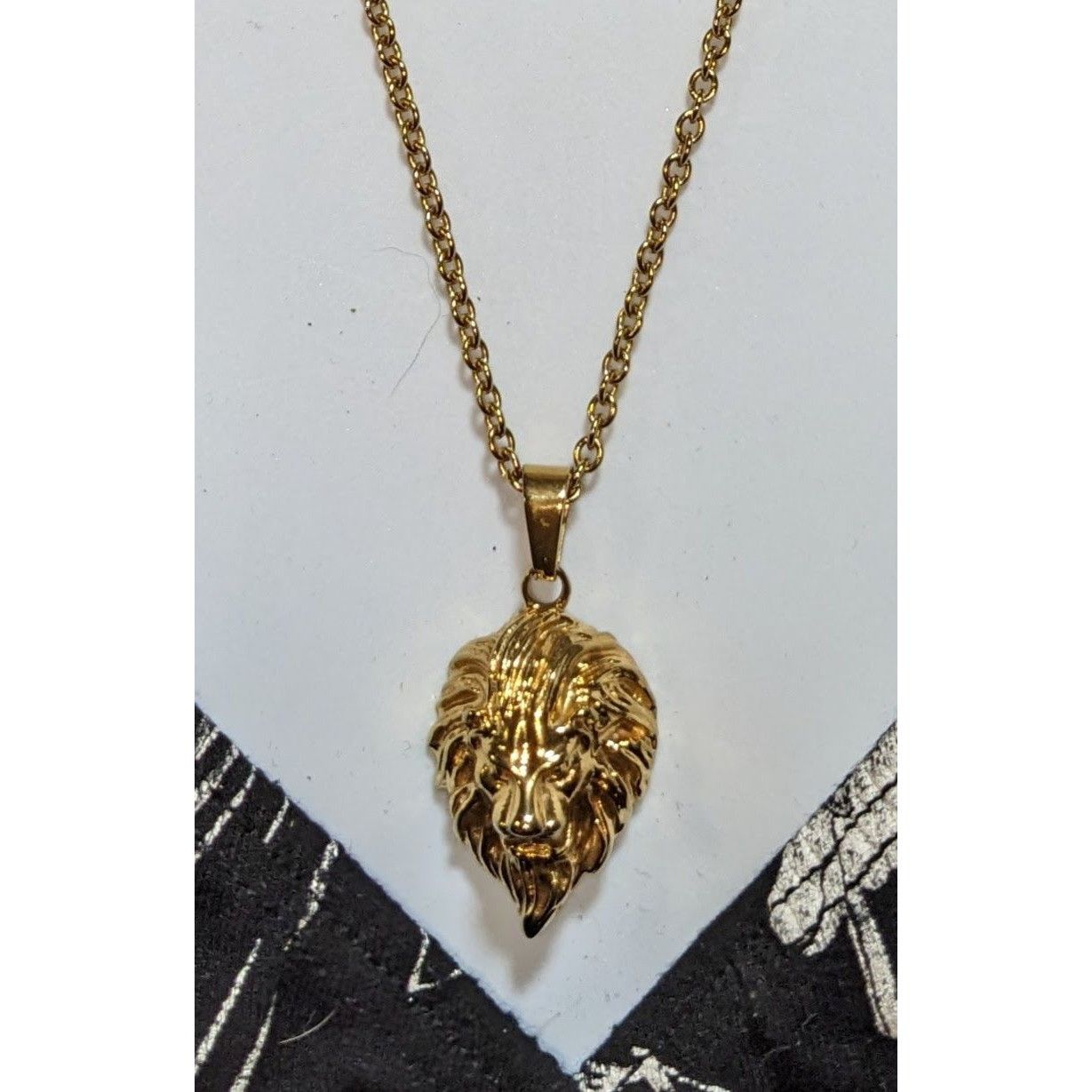 Other Craftd London Gold Lion Head Necklace Grailed
