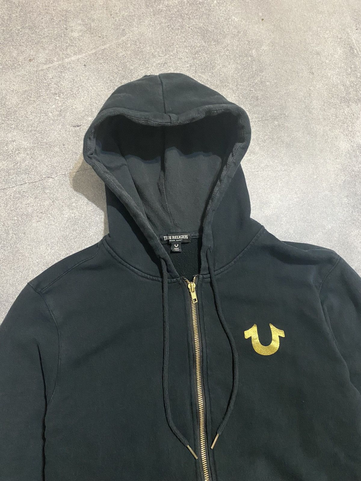 True Religion True Religion Horseshoe Logo Zip Hoodie Women’s M Size M / US 6-8 / IT 42-44 - 3 Thumbnail