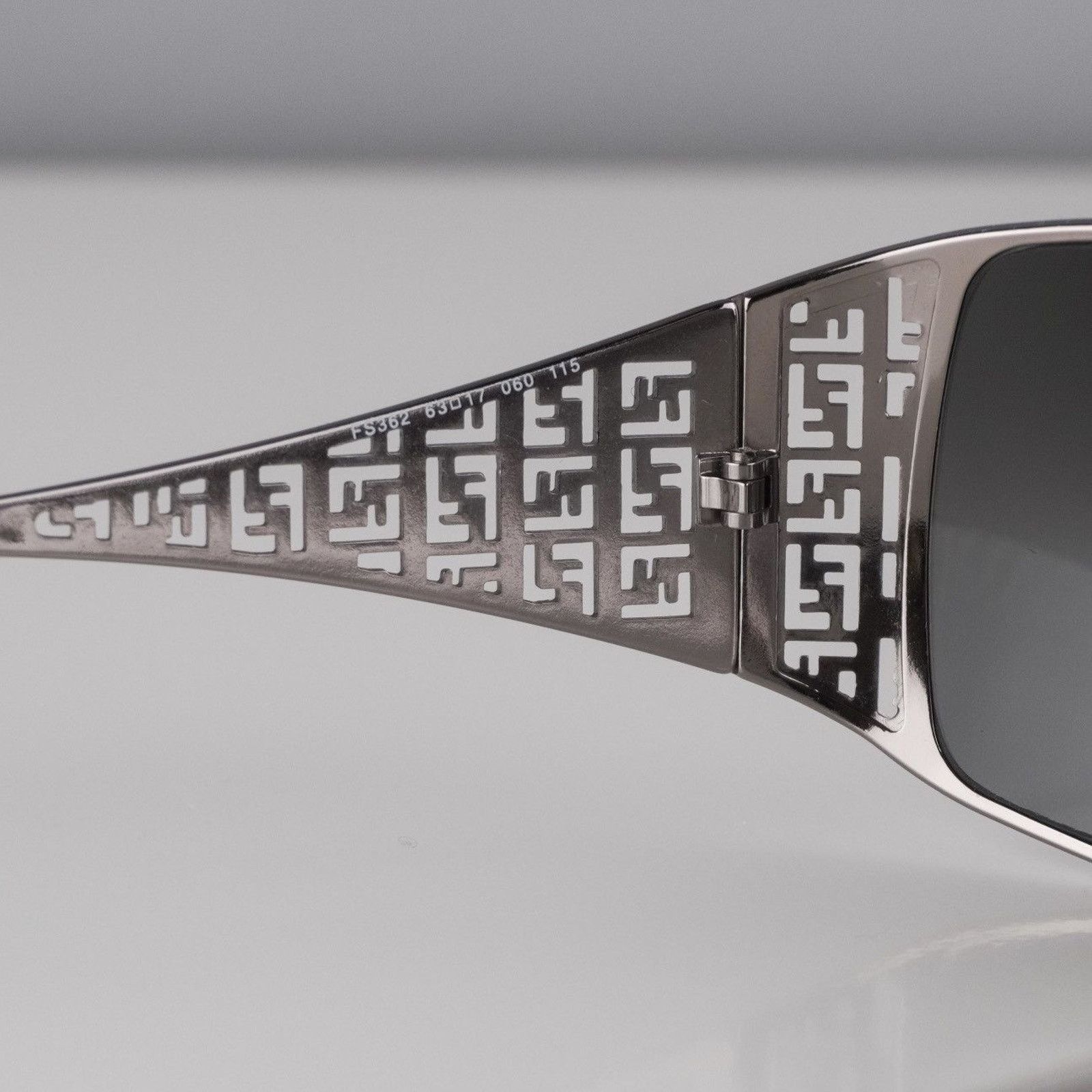 Fendi Vintage fendi ff multi silver logo sunglasses Size ONE SIZE - 4 Thumbnail