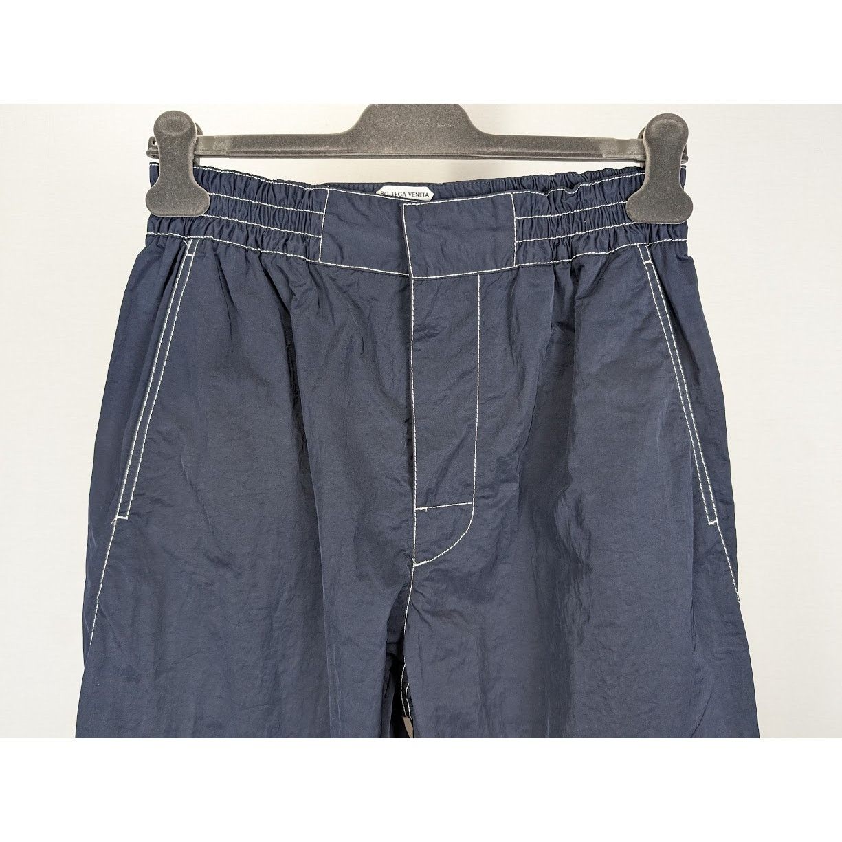 Bottega Veneta o1rshd1 Tech Nylon Trousers in Navy Size US 30 / EU 46 - 10 Thumbnail