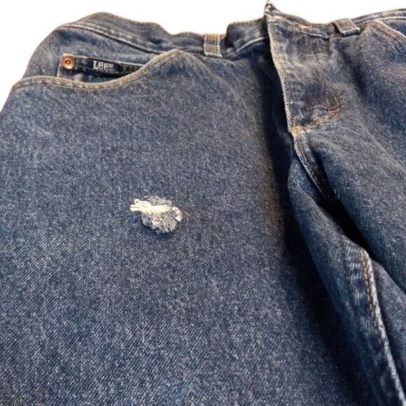 Lee Lee Size 32X30 Jeans Mens Vintage 1990s Denim Blue Cotton US Size US 32 / EU 48 - 6 Thumbnail