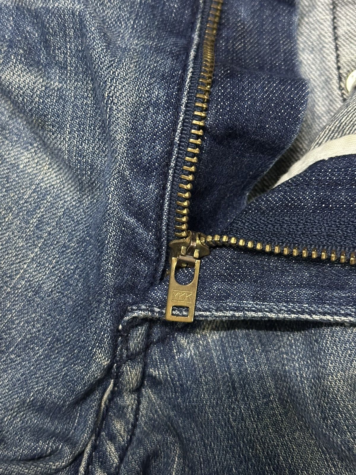 Kapital Distress Robin Jeans Flare Embroid Denim. Size US 32 / EU 48 - 11 Thumbnail