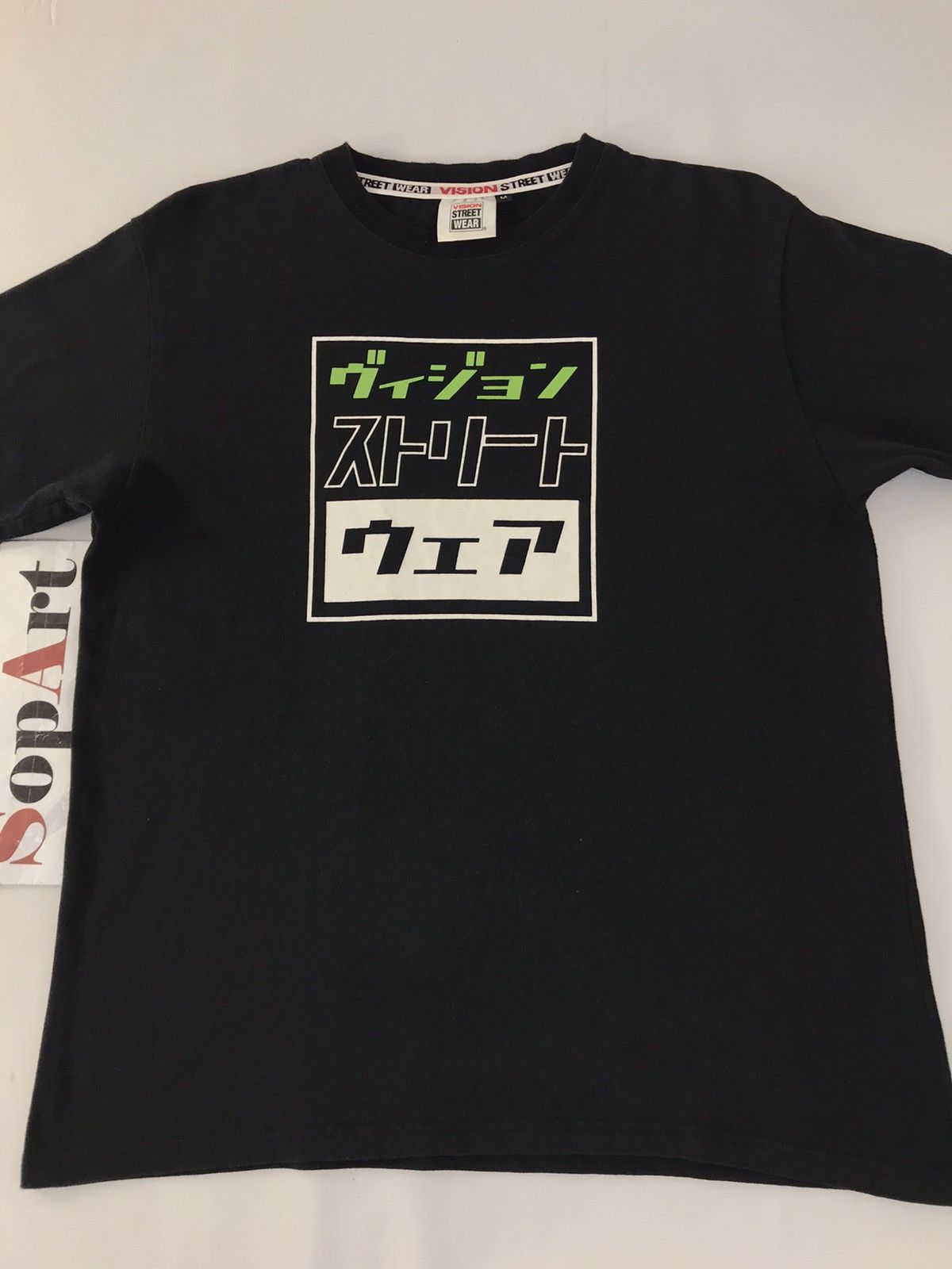 Japanese Brand × Vintage × Vision Streetwear Vintage Vision Street Wear Is A Trademark Design Tee Size US M / EU 48-50 / 2 - 3 Thumbnail