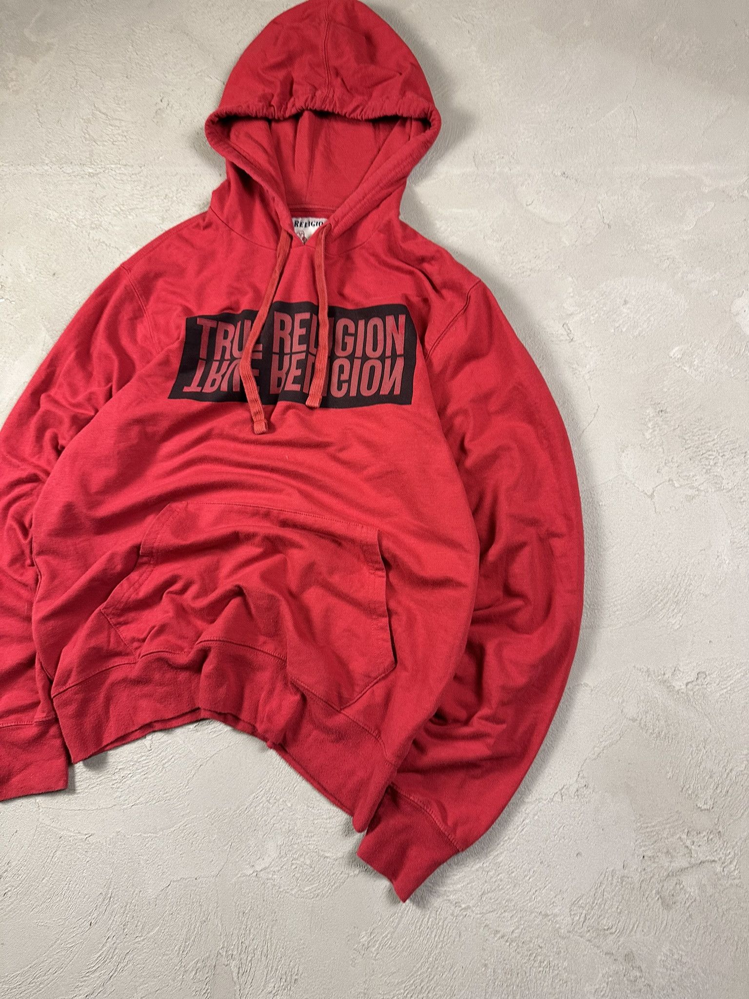 True Religion Vintage Y2k True Religion Spellout Logo Hoodie Size US L / EU 52-54 / 3 - 3 Thumbnail