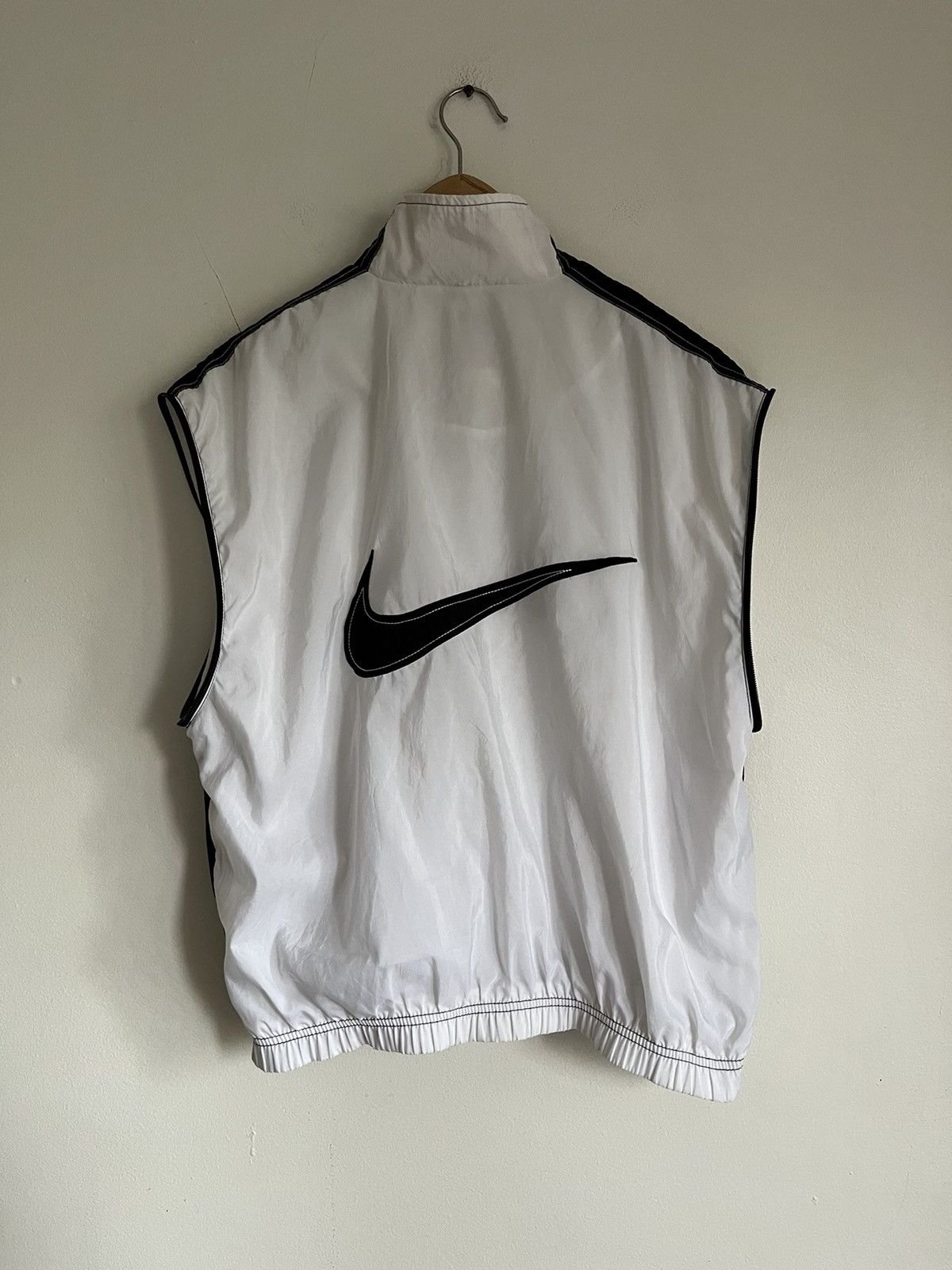 Nike × Vintage Nike Tracksuit Black & White Set Removable Sleeves Size M / US 6-8 / IT 42-44 - 11 Thumbnail