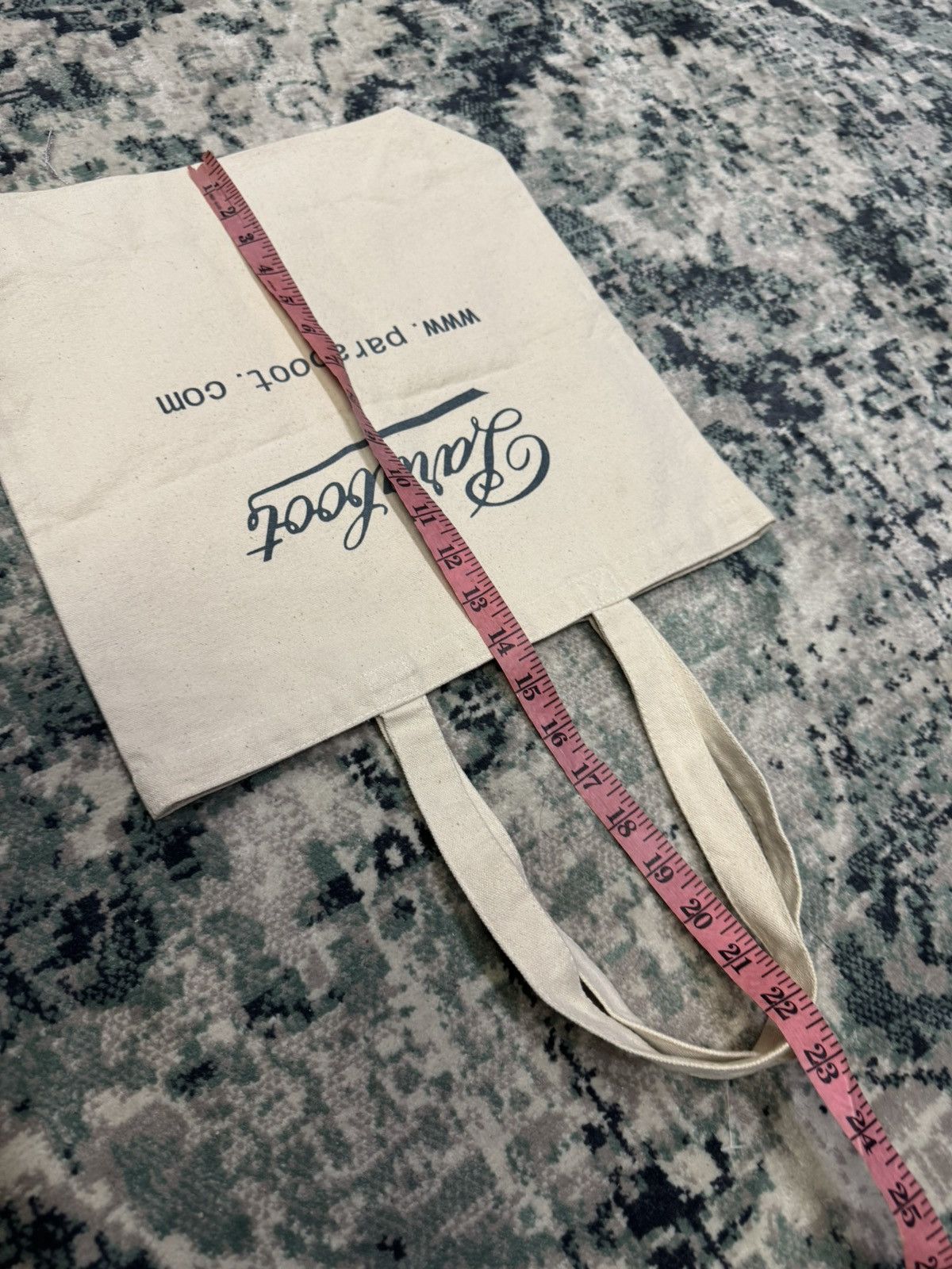 Paraboot VINTAGE PARABOOT CANVAS TOTE BAG Size ONE SIZE - 4 Thumbnail