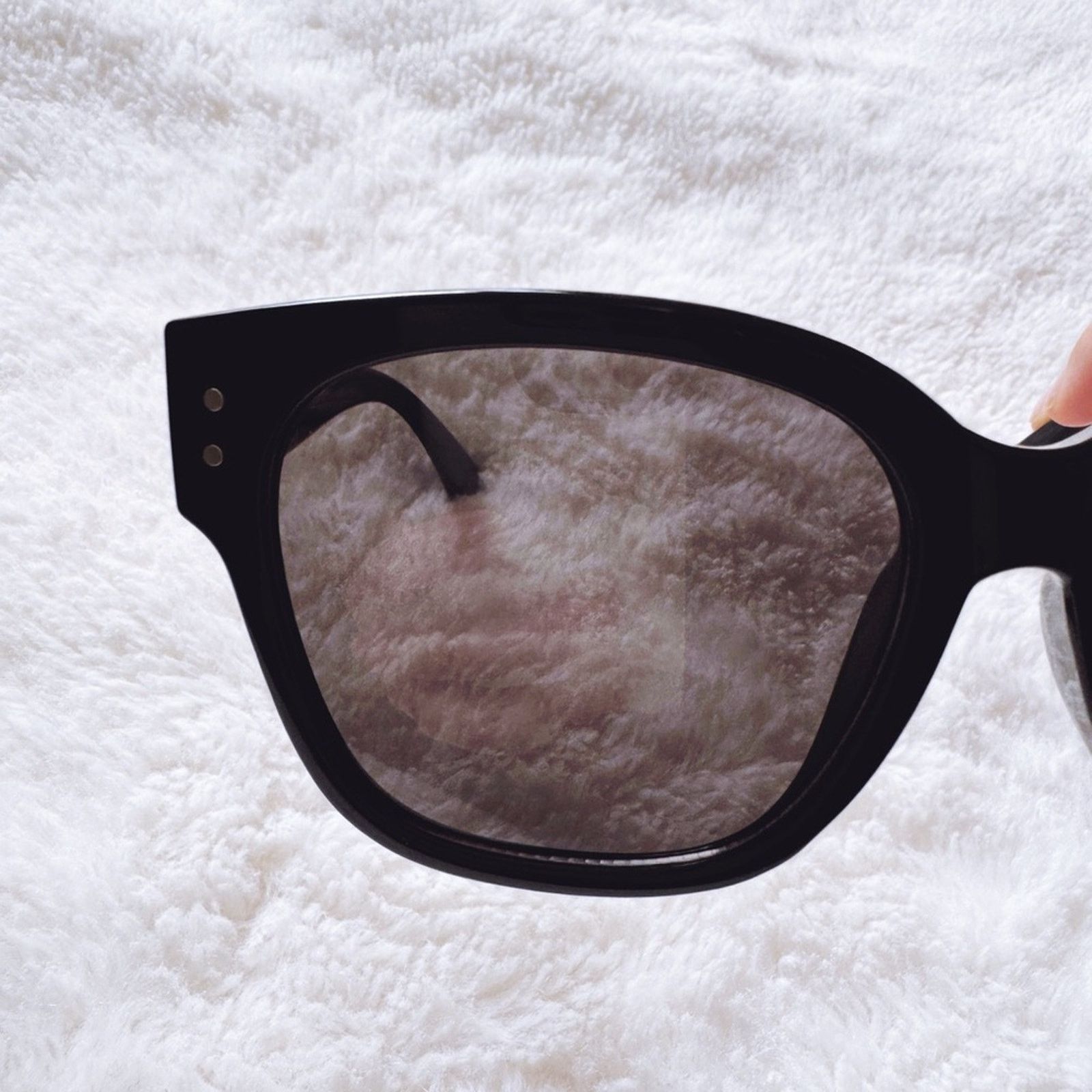 Other Julia Black Square Sunglasses Size ONE SIZE - 6 Thumbnail