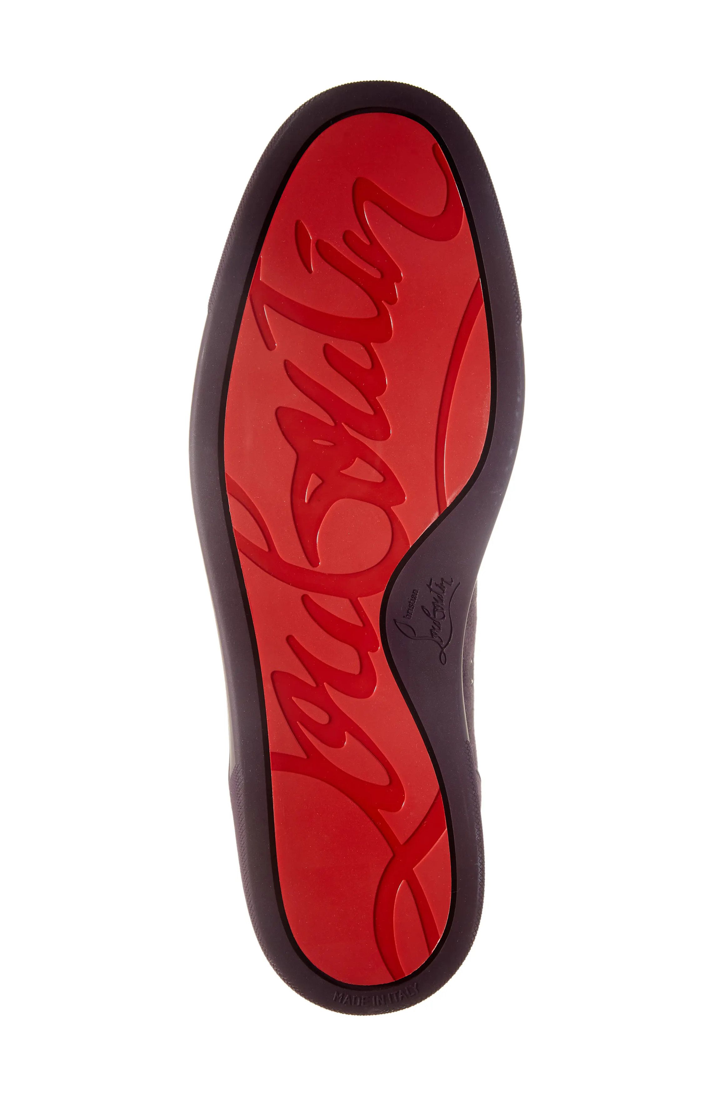 Christian Louboutin o1bcso1str1024 Sneaker in Dark Purple Size US 10 / EU 43 - 6 Thumbnail