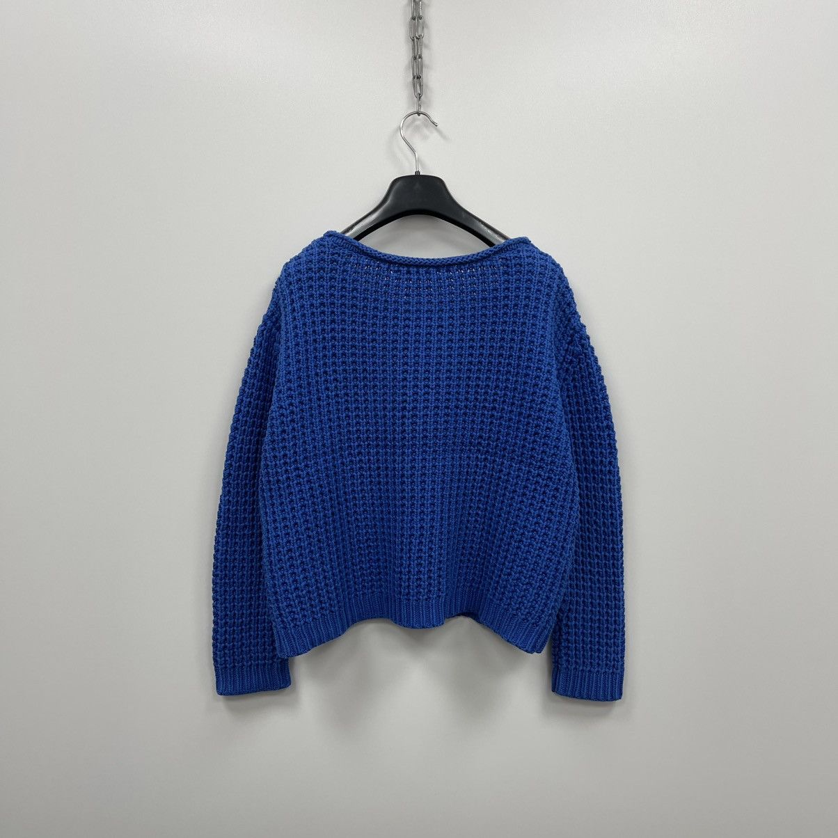 Acne Studios Acne Studios W Sapata Solid Waffle S13 Cotton Knit Sweater Size S / US 4 / IT 40 - 3 Thumbnail