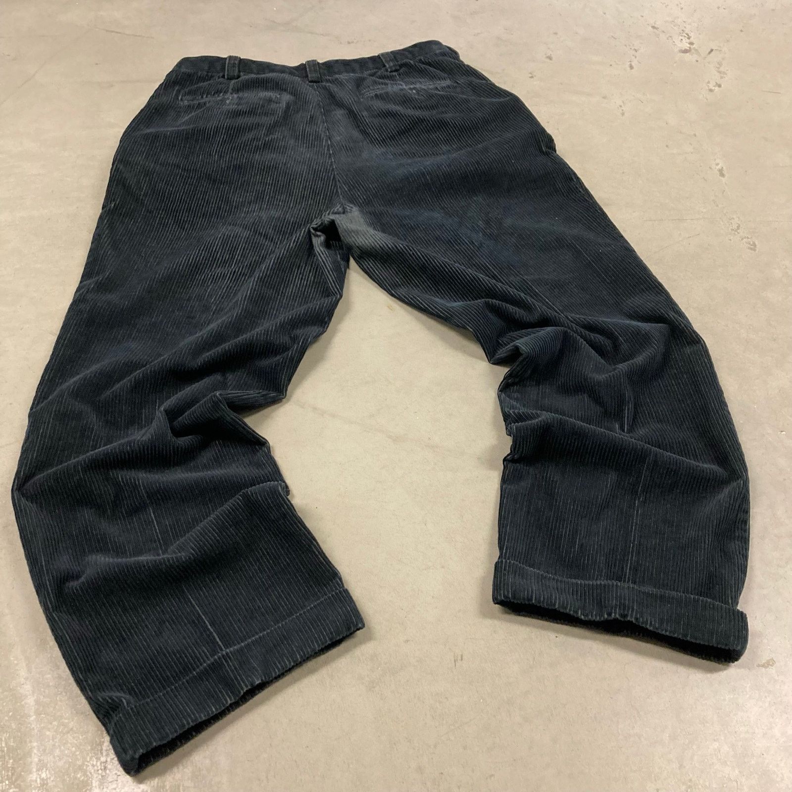 Vintage Baggy Y2K corduroy pants 33x30 Size US 33 - 2 Thumbnail
