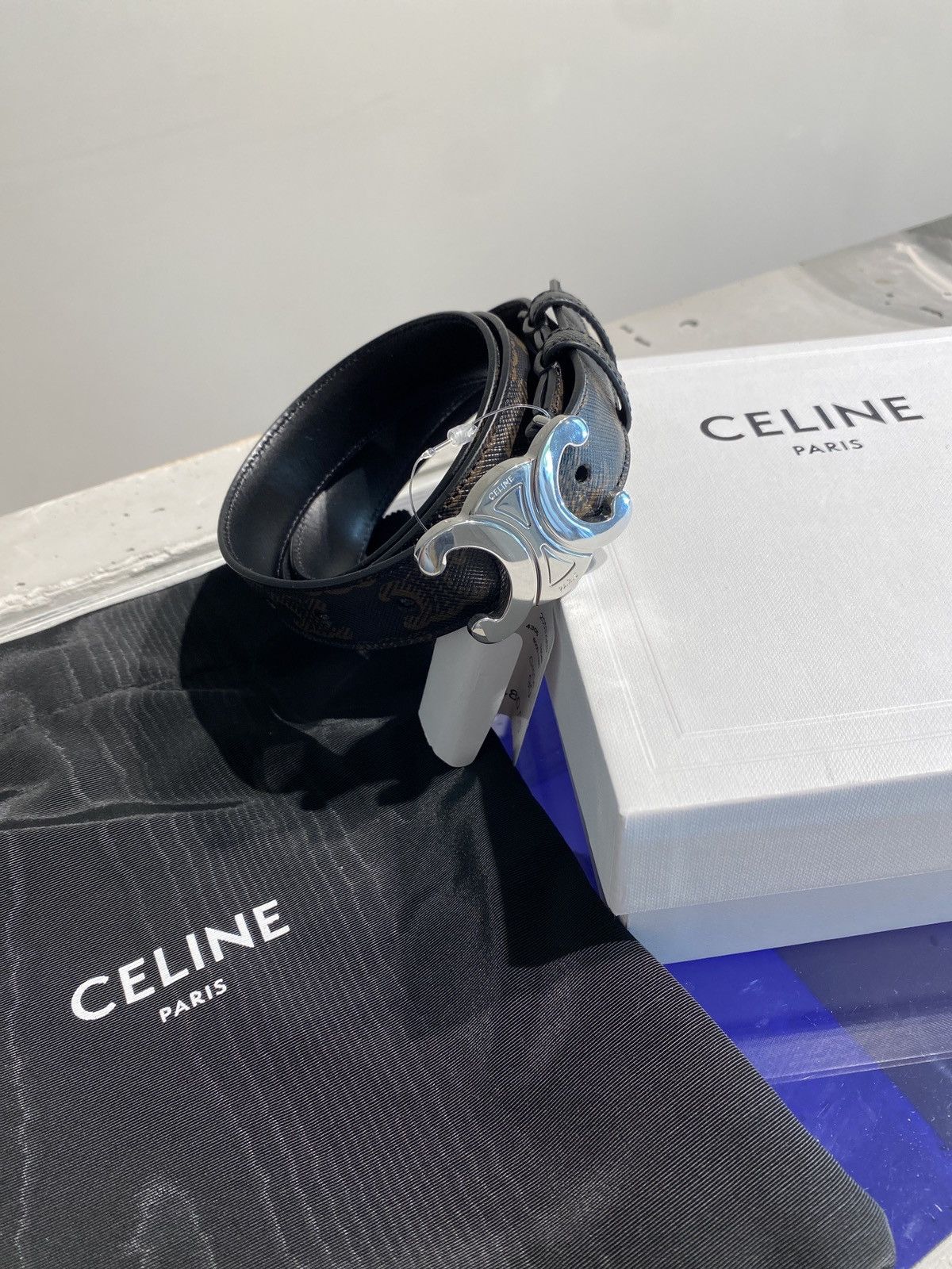 Celine BNWT Celine Triomphe Belt Size ONE SIZE - 1 Thumbnail