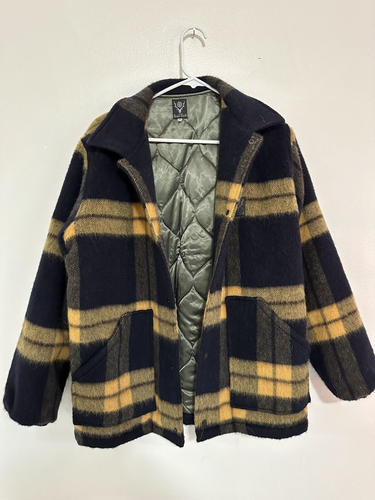 South2 West8 South2 West8 Quilted Flannel Jacket Size US XS / EU 42 / 0 - 1 Thumbnail