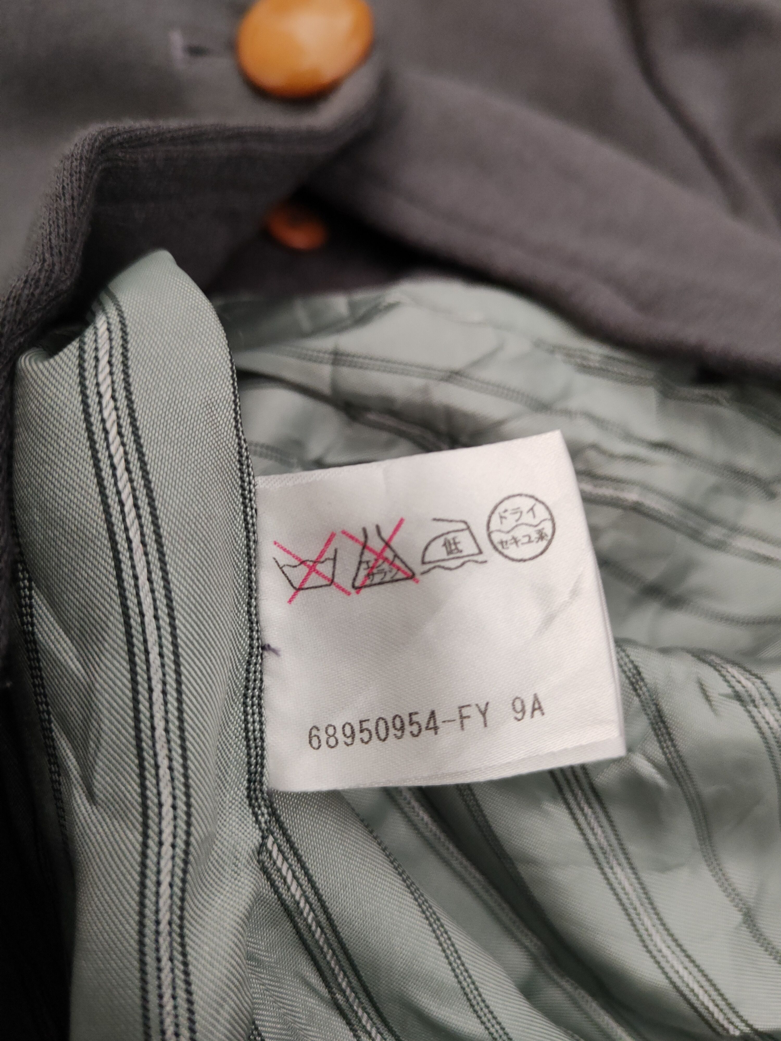 Japanese Brand × Vintage Versean Dark Gray Blazers Size S / US 4 / IT 40 - 10 Thumbnail