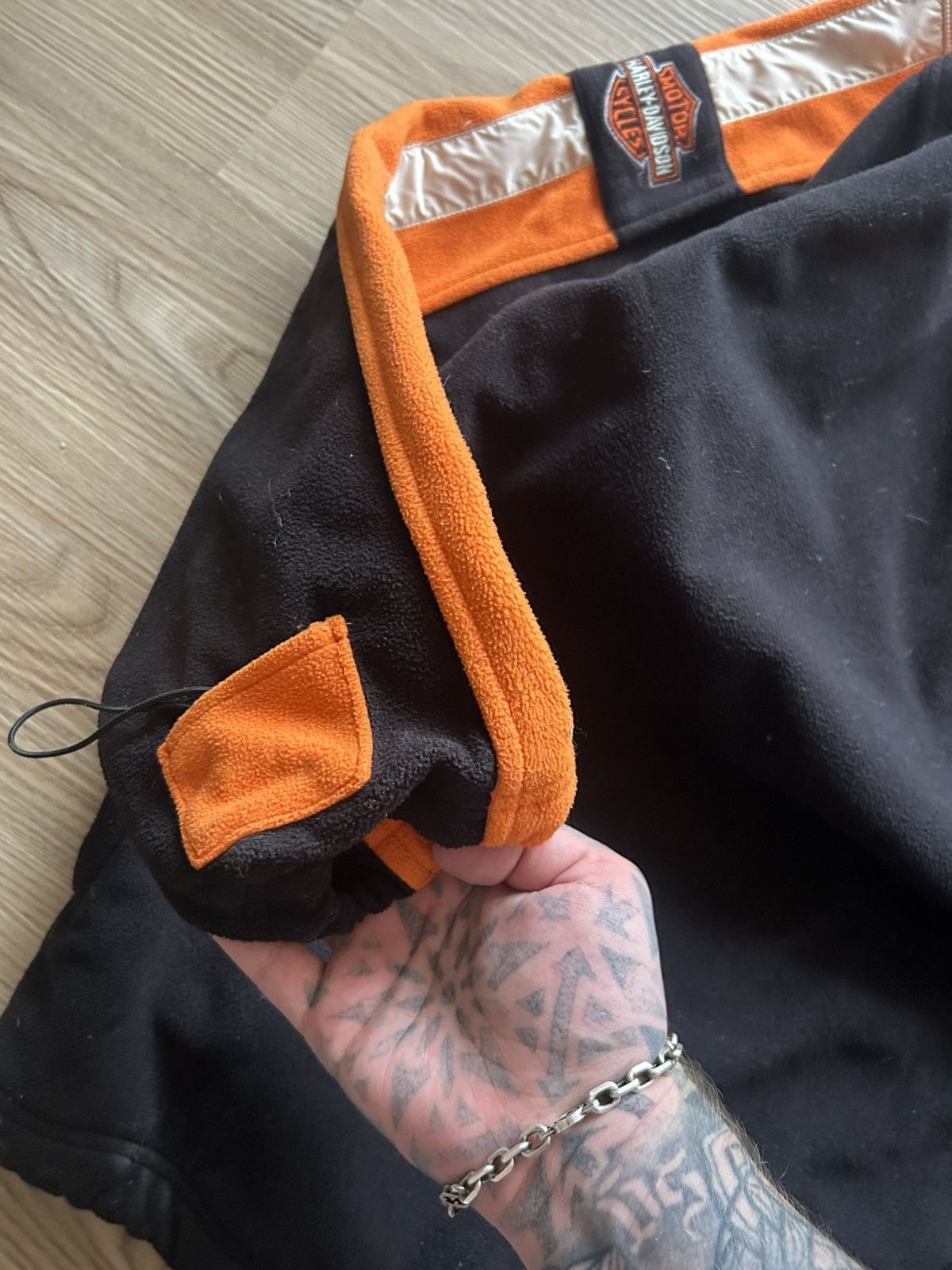 Harley Davidson Harley Davidson Double Zip Waterproof Fleece Pullover Size US XL / EU 56 / 4 - 8 Thumbnail